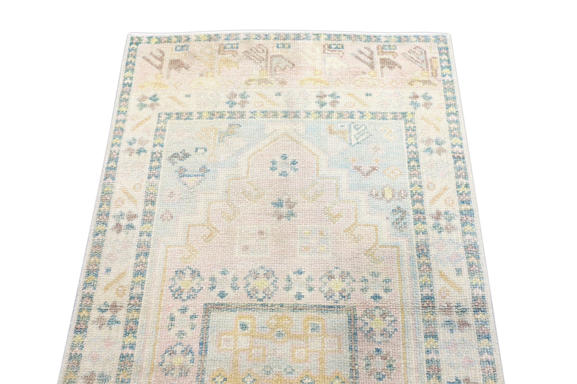 Turkish Oushak Rug 2'11" x 15'6" #4446