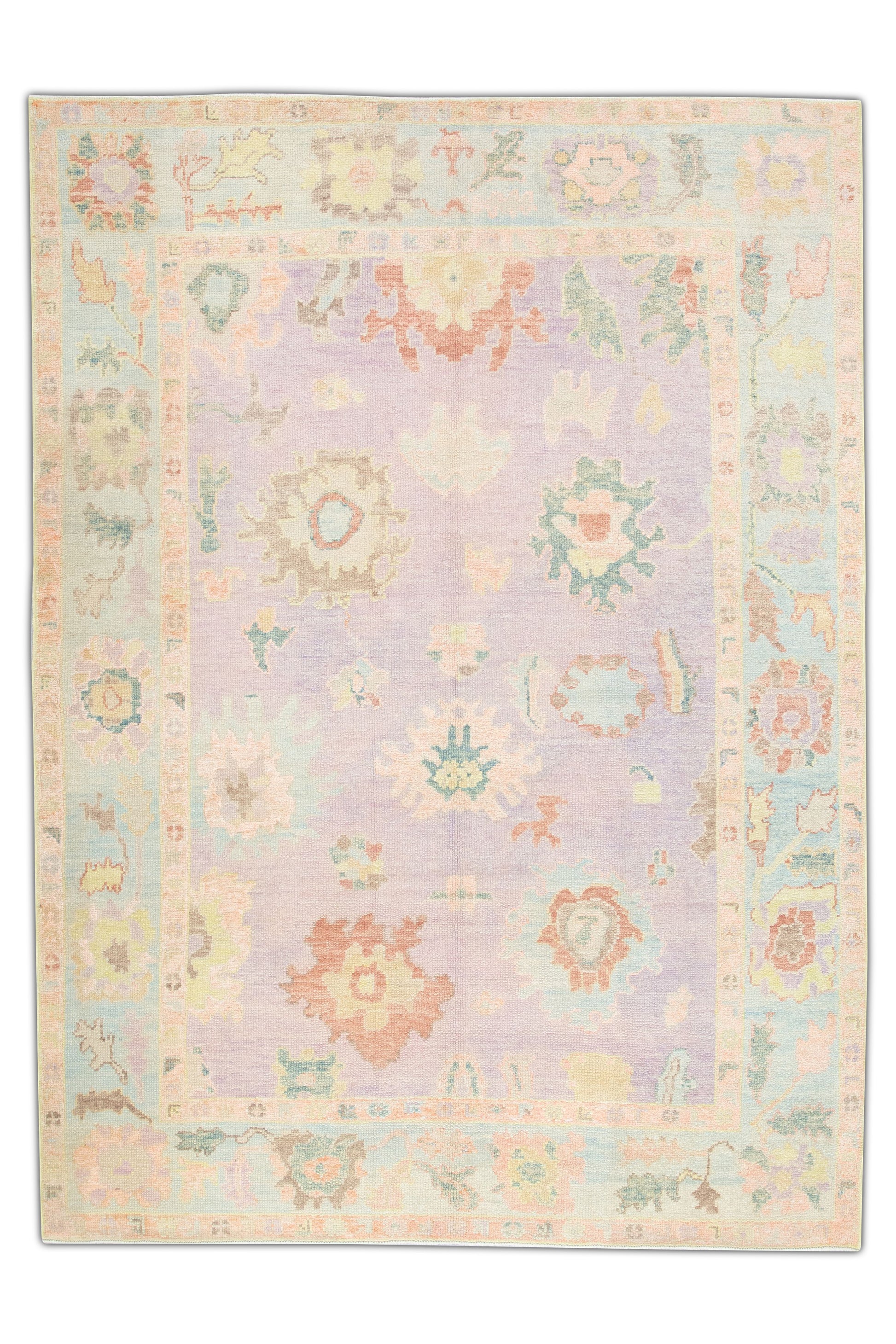 Turkish Oushak Rug 5'11" x 8'4" #2646
