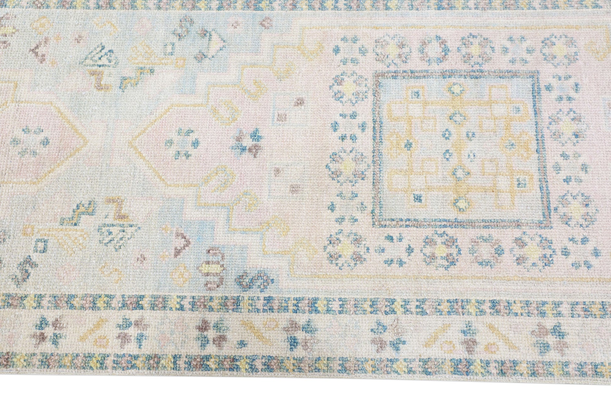 Turkish Oushak Rug 2'11" x 15'6" #4446