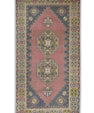 Turkish Vintage Anatolian Rug  3'9" x 7'4" #503