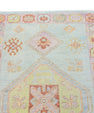 Turkish Oushak Rug 3'1 x 10'1" #4020