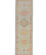Turkish Oushak Rug 3'1 x 10'1" #4020
