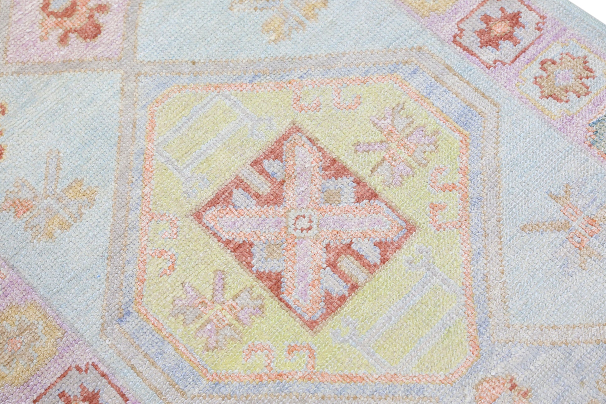 Turkish Oushak Rug 3'1 x 10'1" #4020