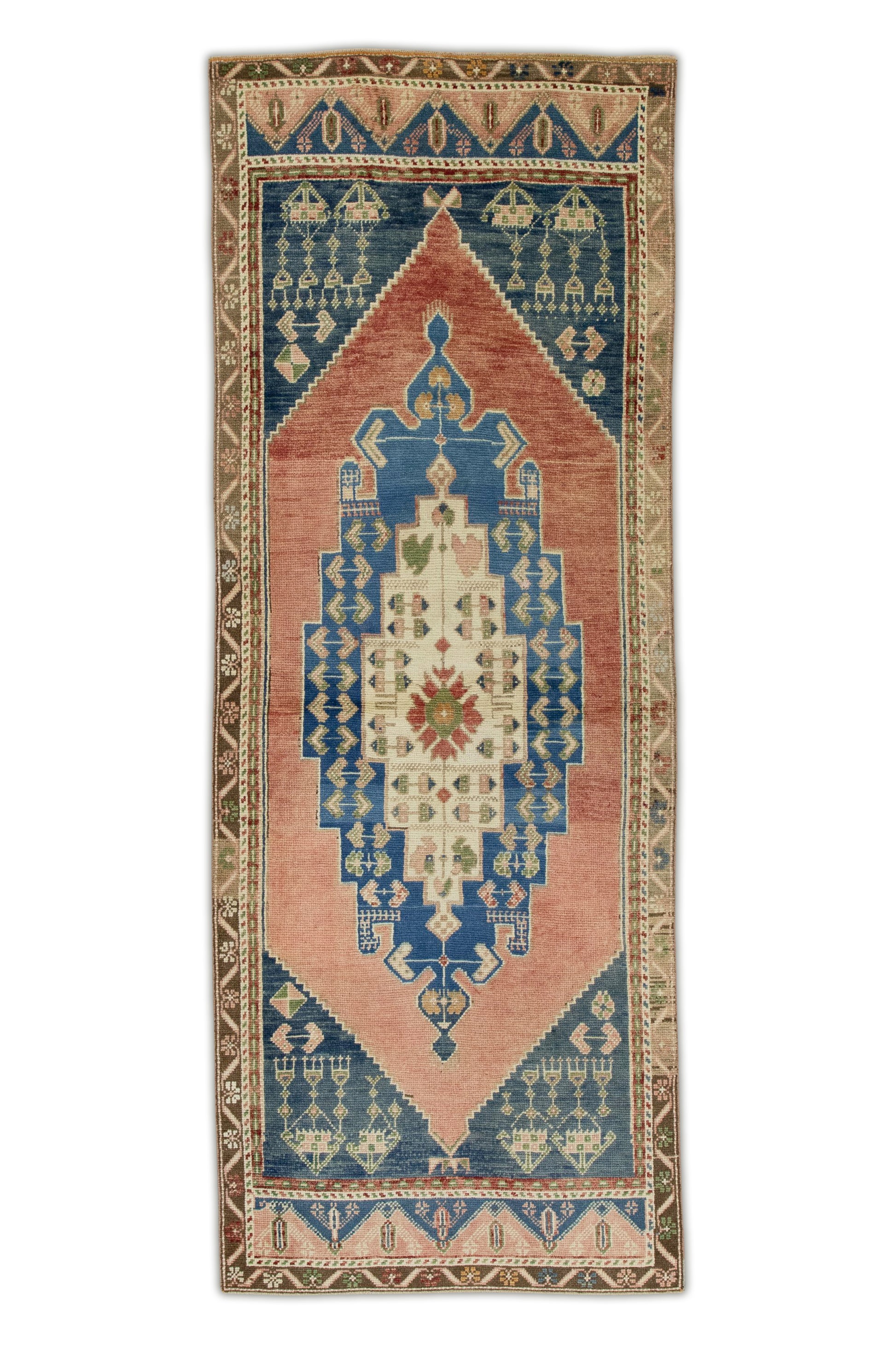 Turkish Vintage Anatolian Rug  3'5" x 8'11" #335