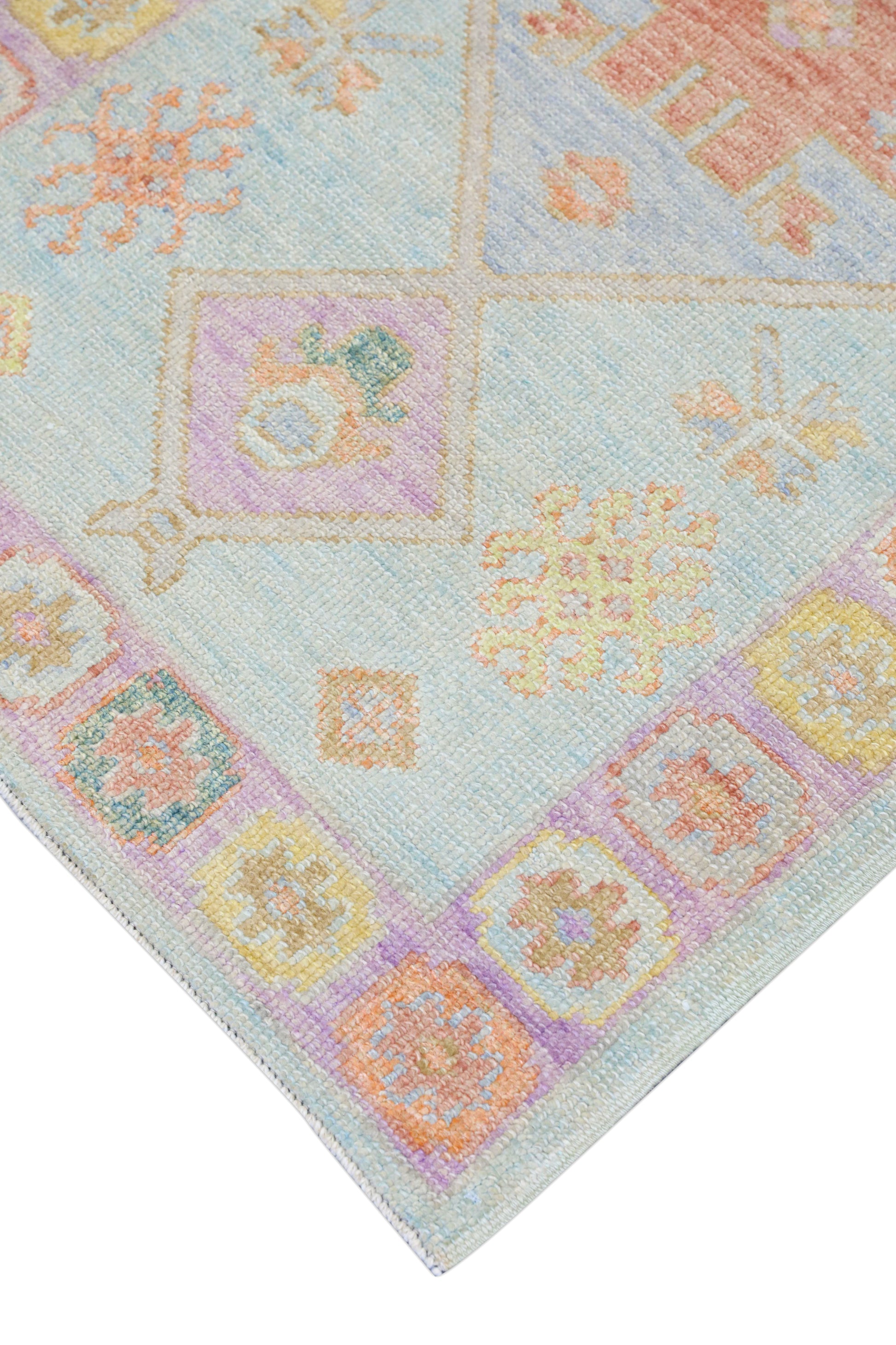 Turkish Oushak Rug 3'1 x 10'1" #4020