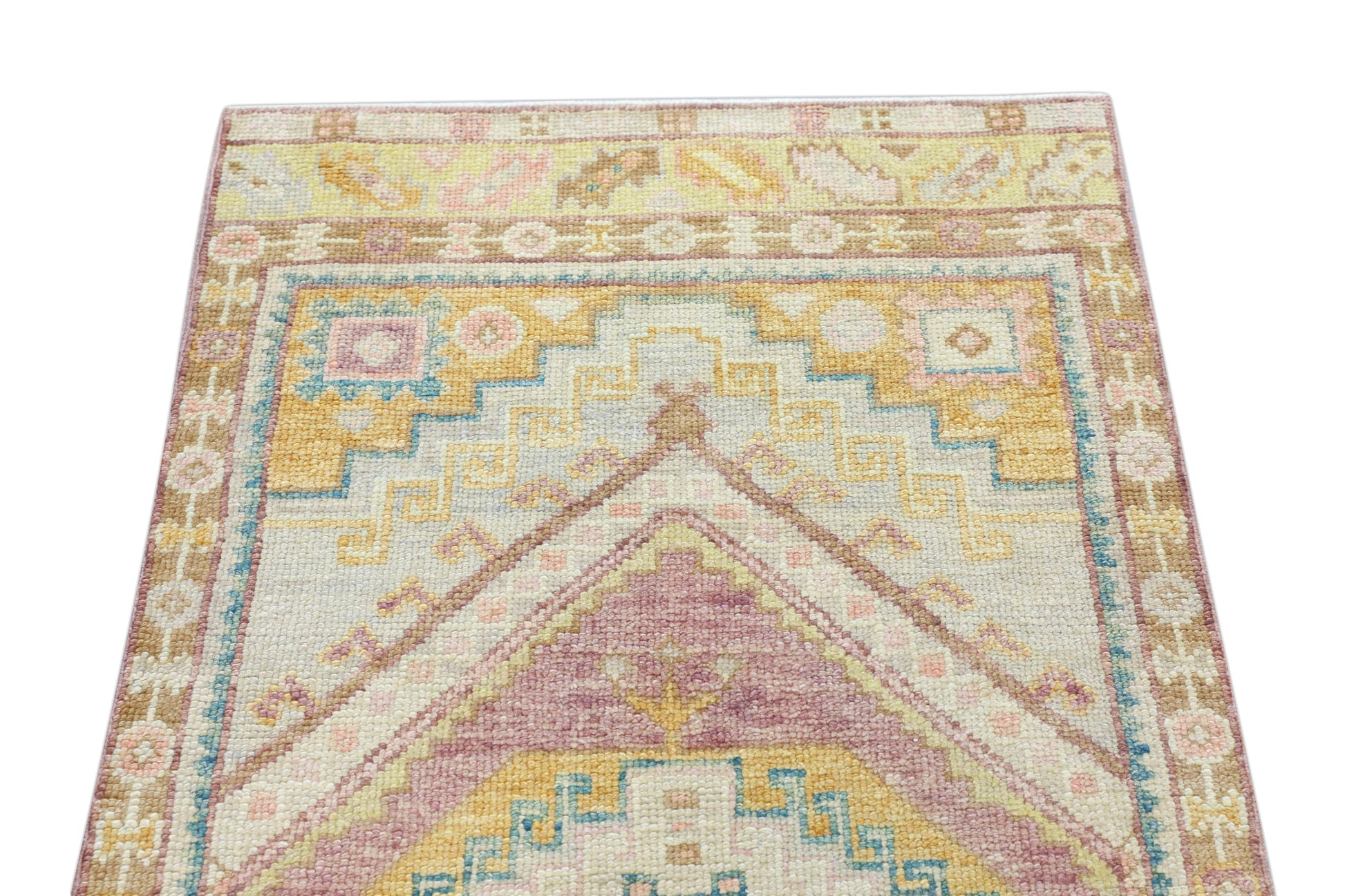 Turkish Oushak Rug 2'10" x 10'5" #4092