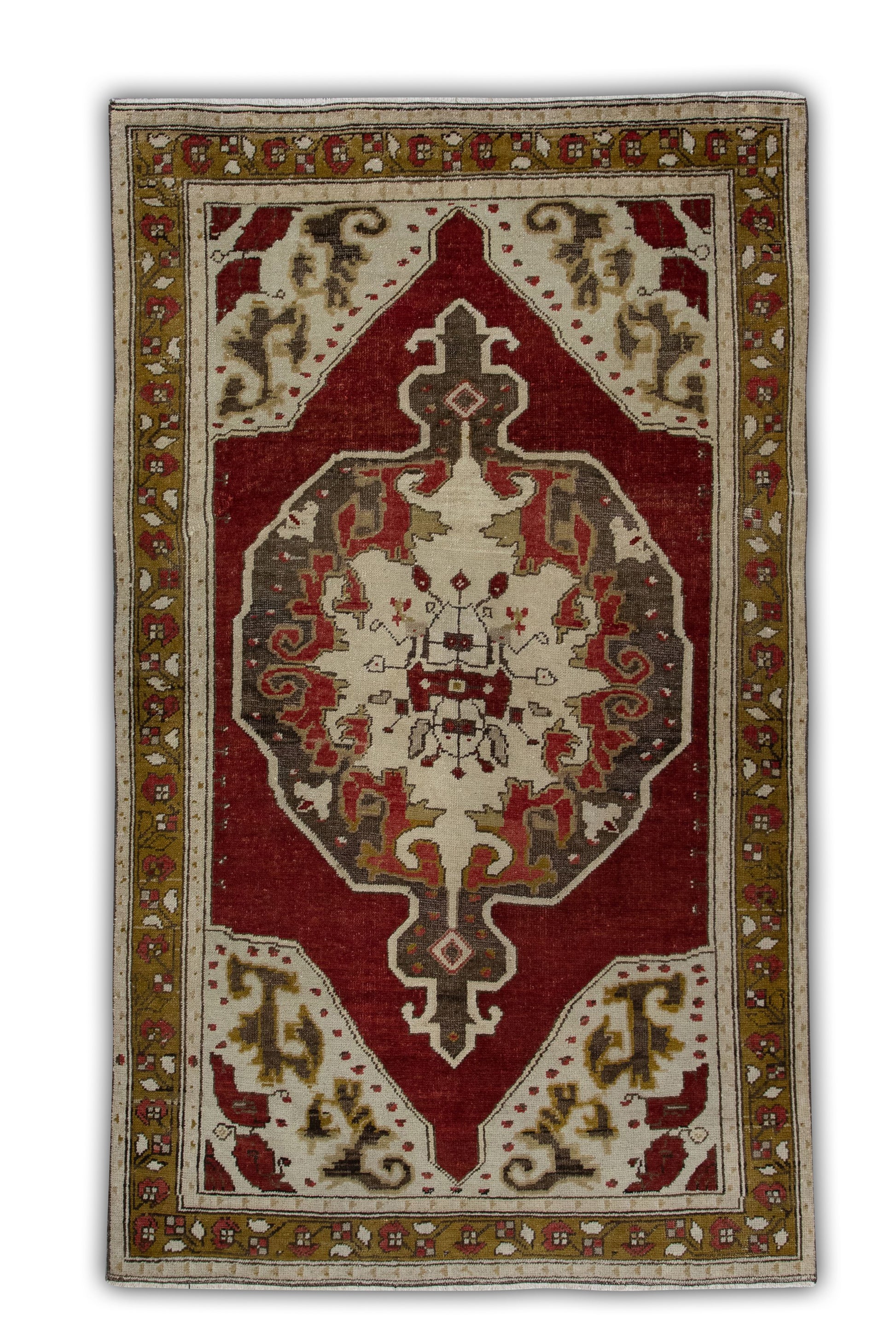 Turkish Vintage Anatolian Rug  4' x 7' #08