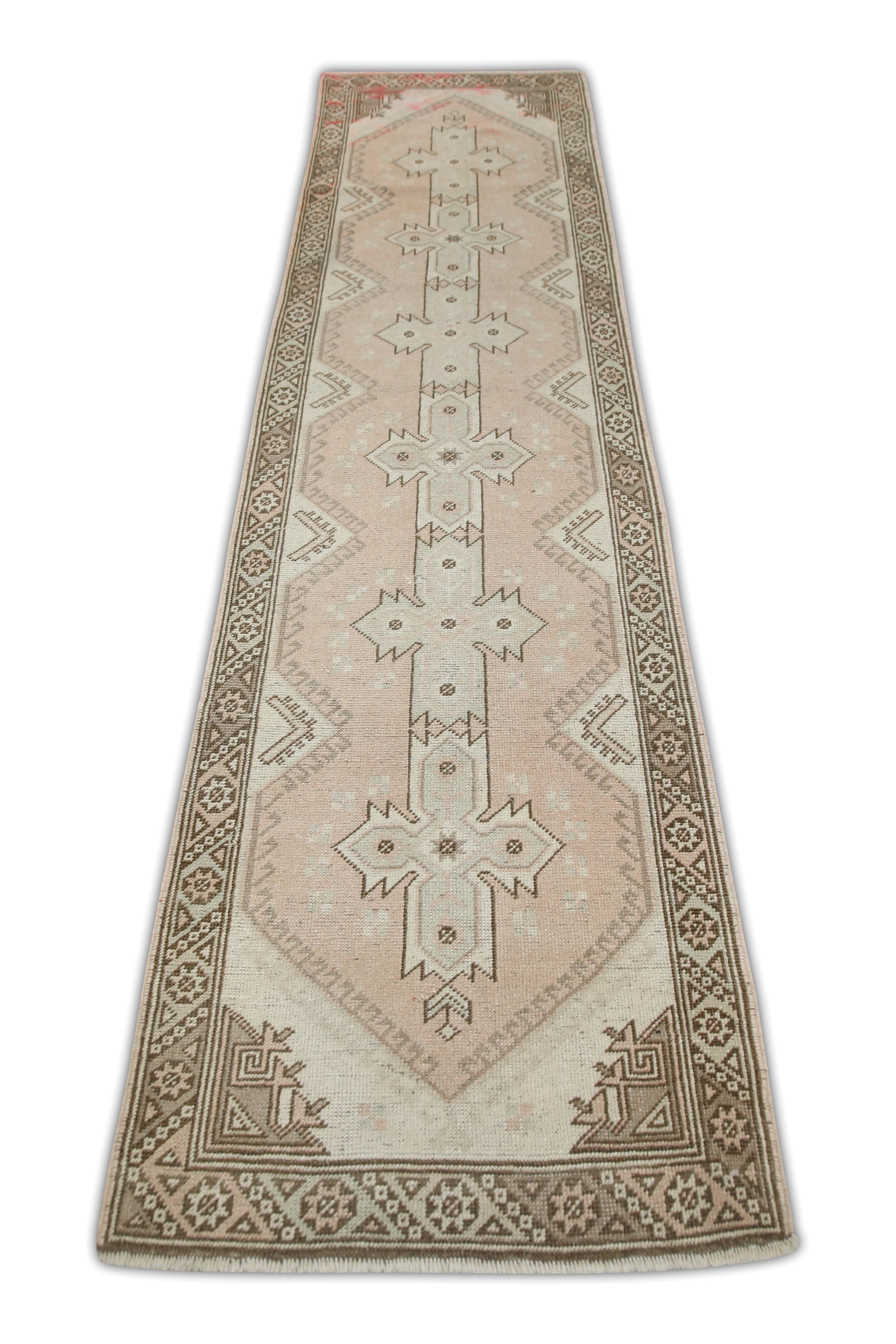 Turkish Vintage Anatolian Rug  2'5" x 9'7" #708