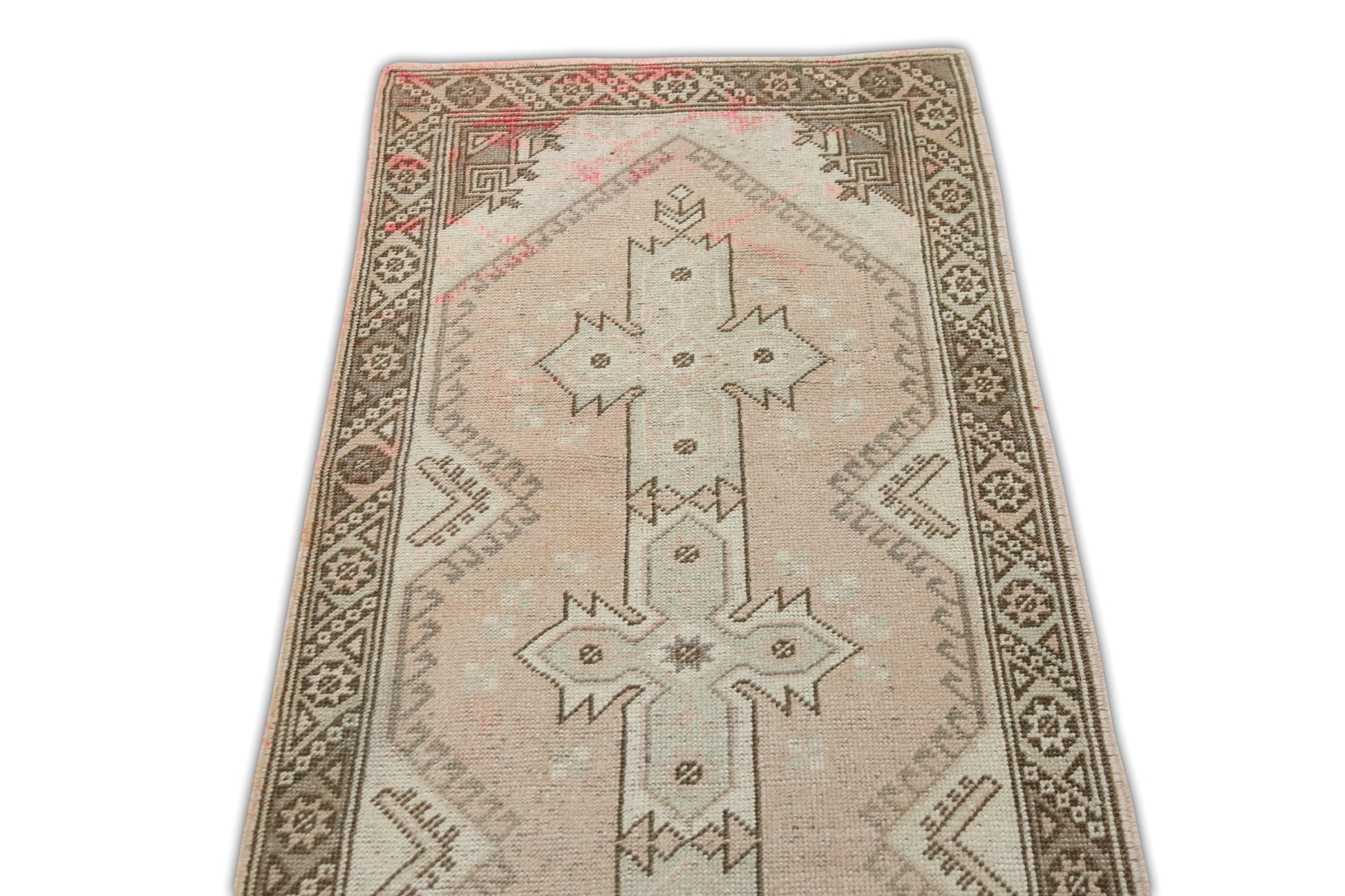 Turkish Vintage Anatolian Rug  2'5" x 9'7" #708