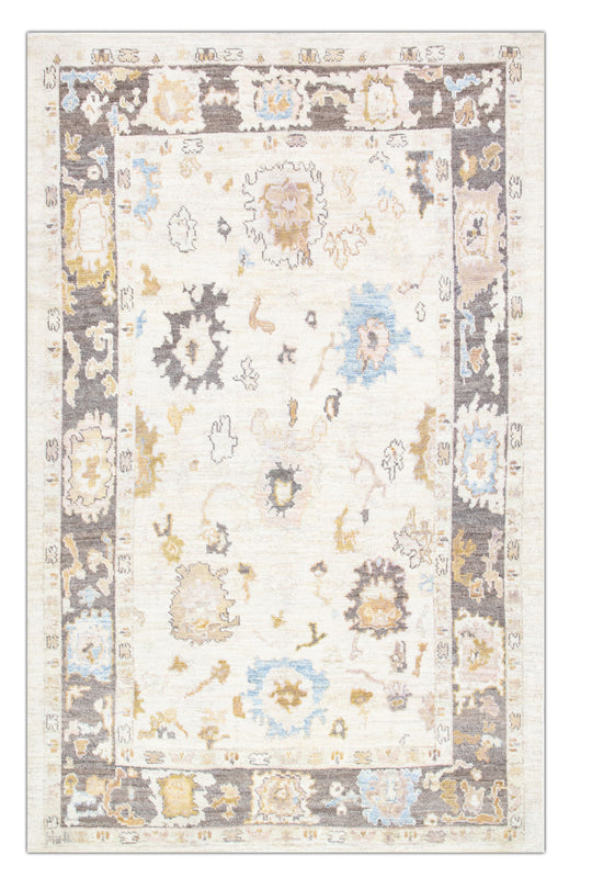 #3064 Turkish Oushak 5'9" x 9'1"