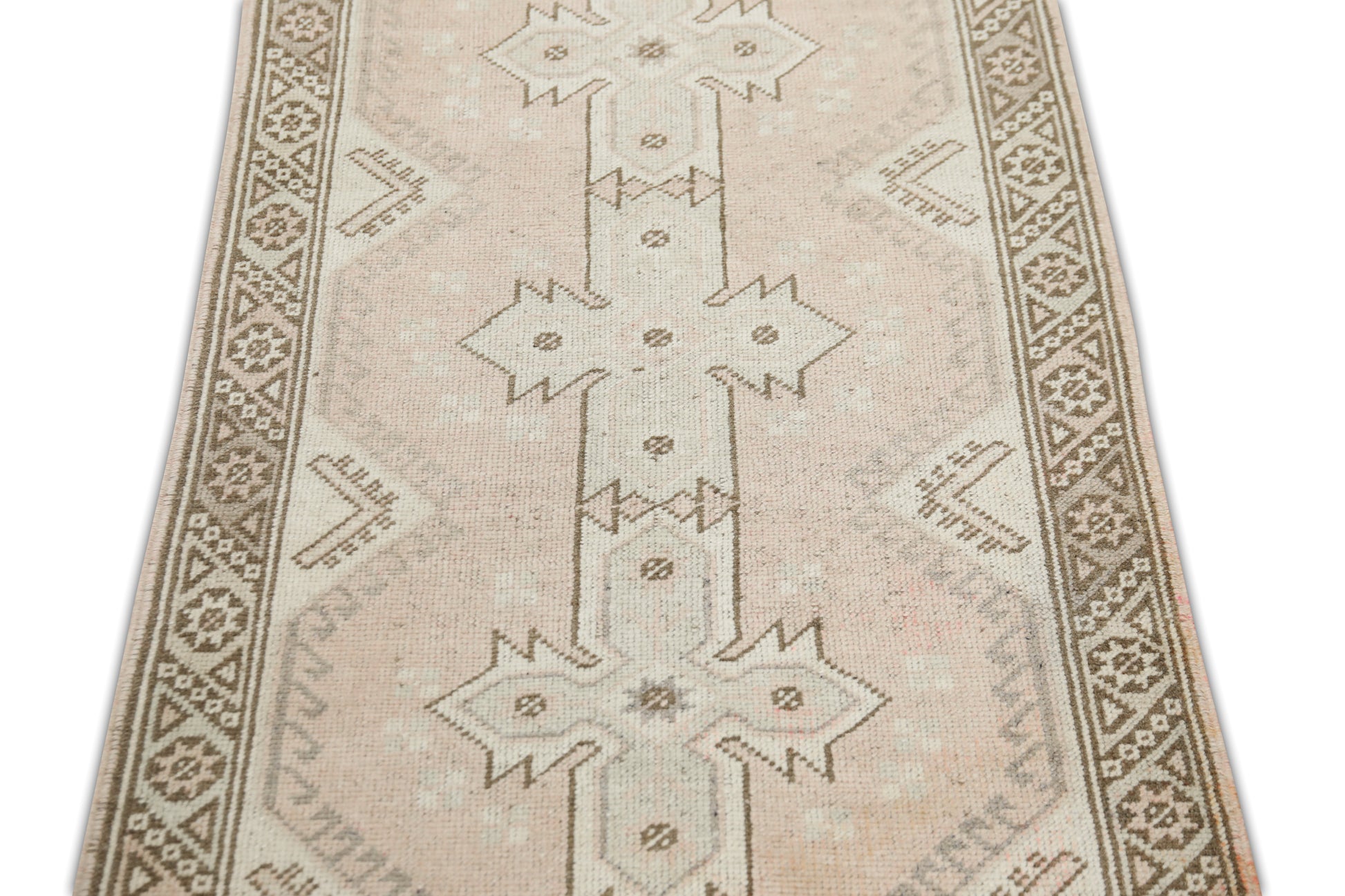 Turkish Vintage Anatolian Rug  2'5" x 9'7" #708