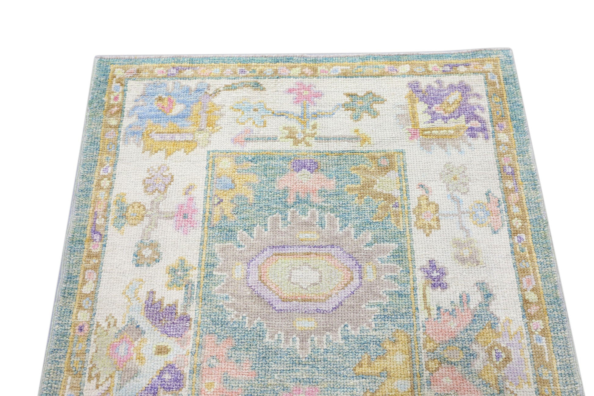Turkish Oushak Rug 3'1" x 10'9" #4439