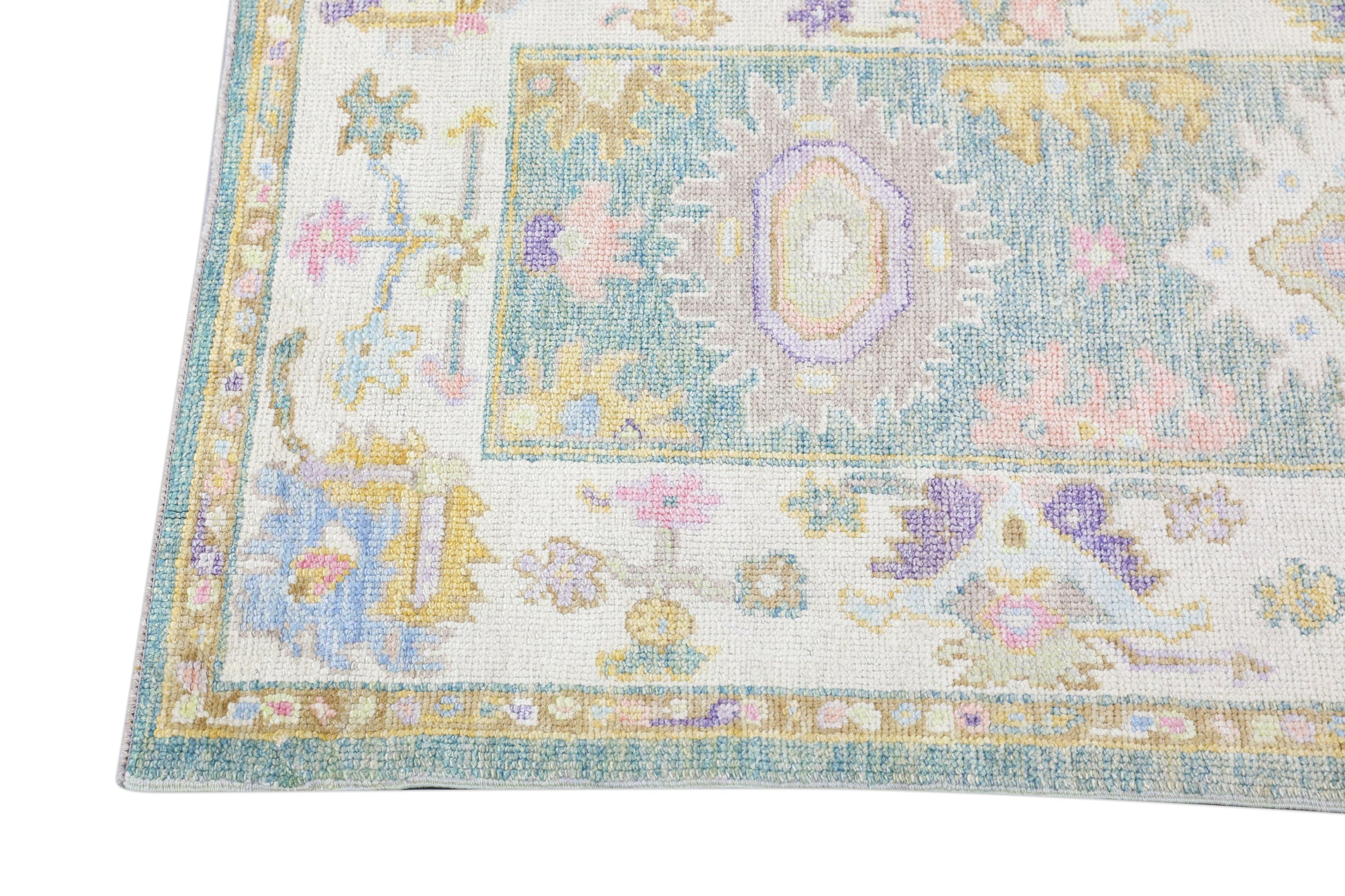 Turkish Oushak Rug 3'1" x 10'9" #4439