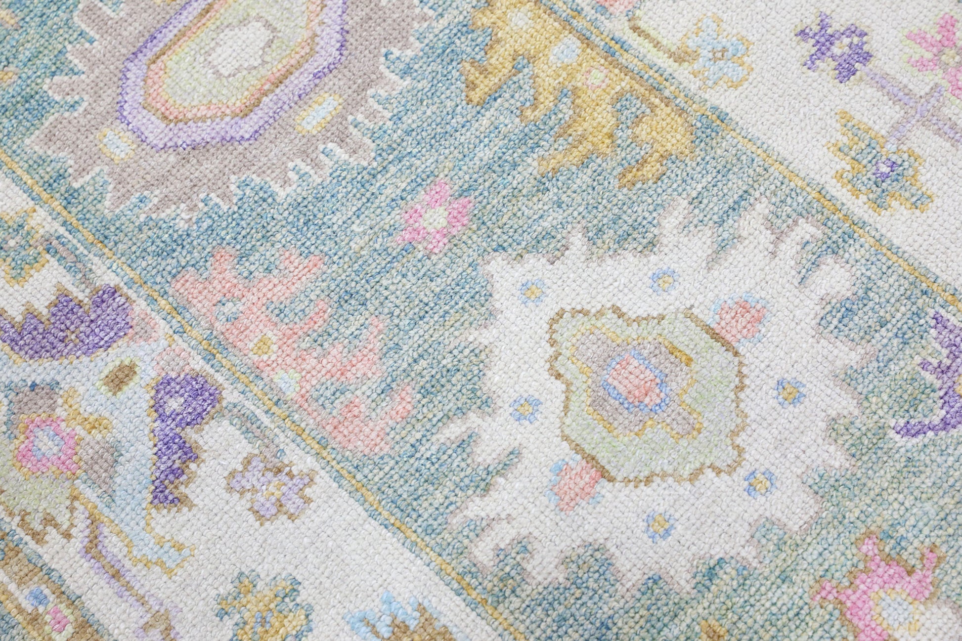 Turkish Oushak Rug 3'1" x 10'9" #4439