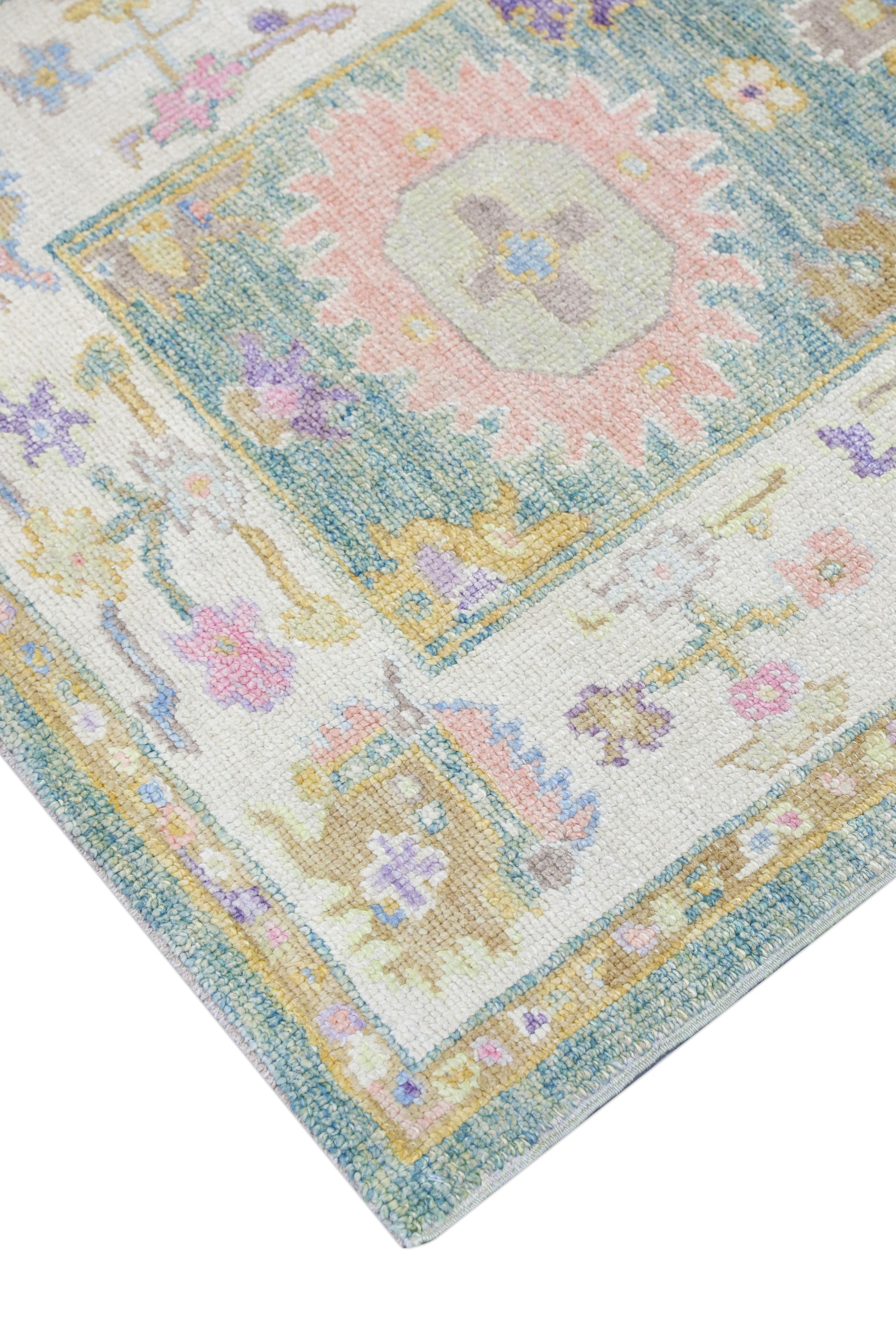 Turkish Oushak Rug 3'1" x 10'9" #4439