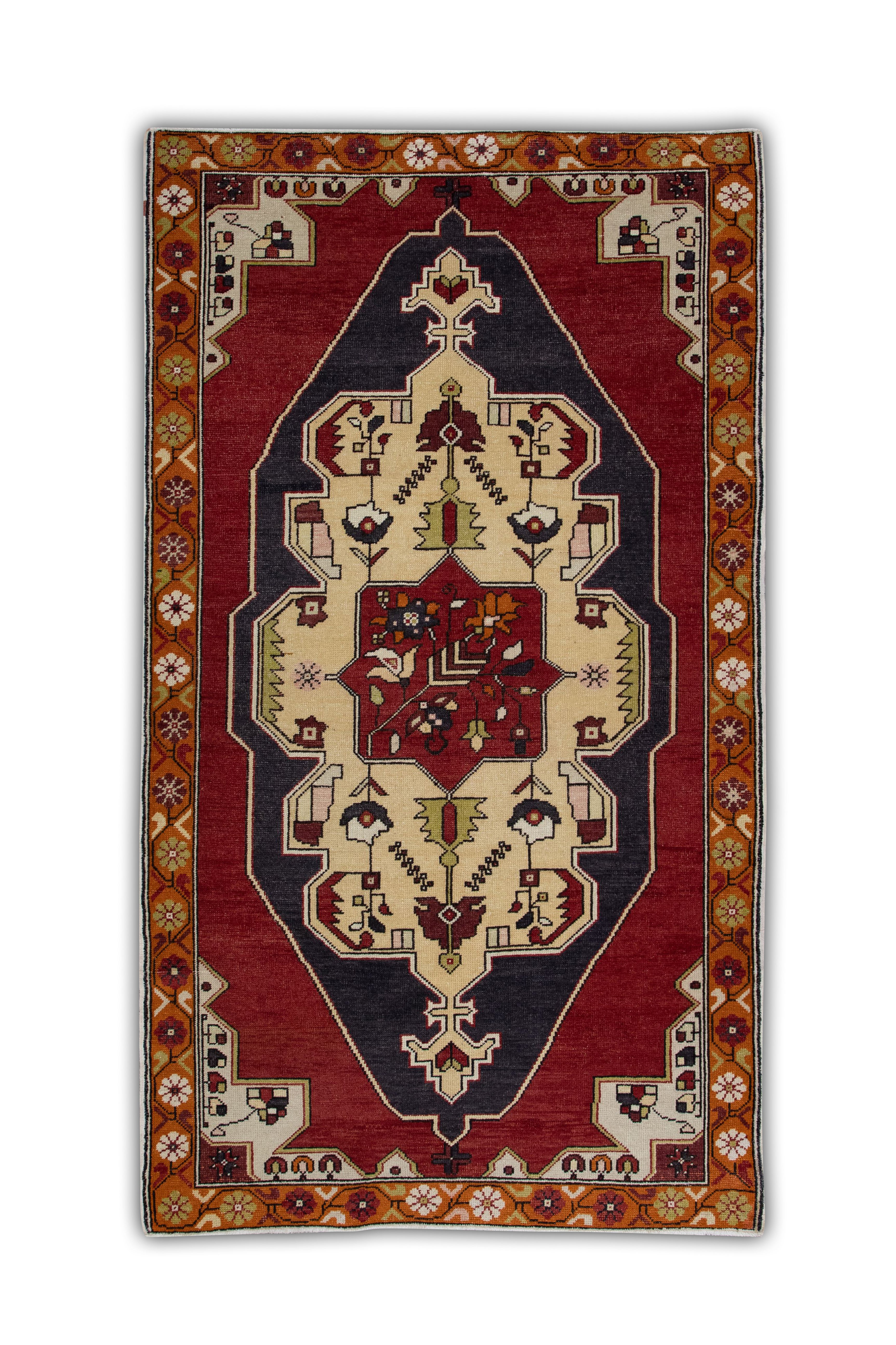 Turkish Rug, Vintage Rug, Patchwork Runner Carpet, Antique Rug, 24x94 inches newest Beige Carpet, Office Corridor Rugs, Anatolian Kitchen Rug, 4441