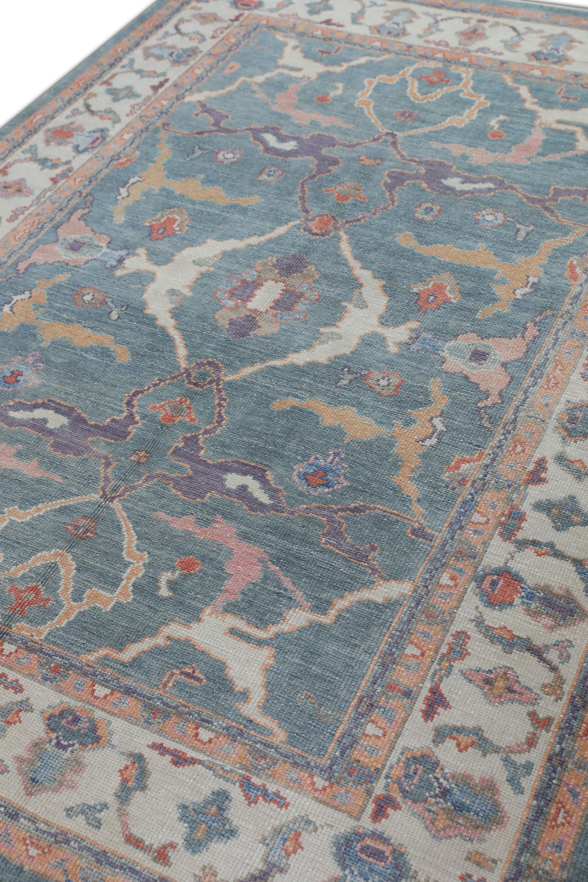 Turkish Oushak Rug 6'2" x 8'9" #2948