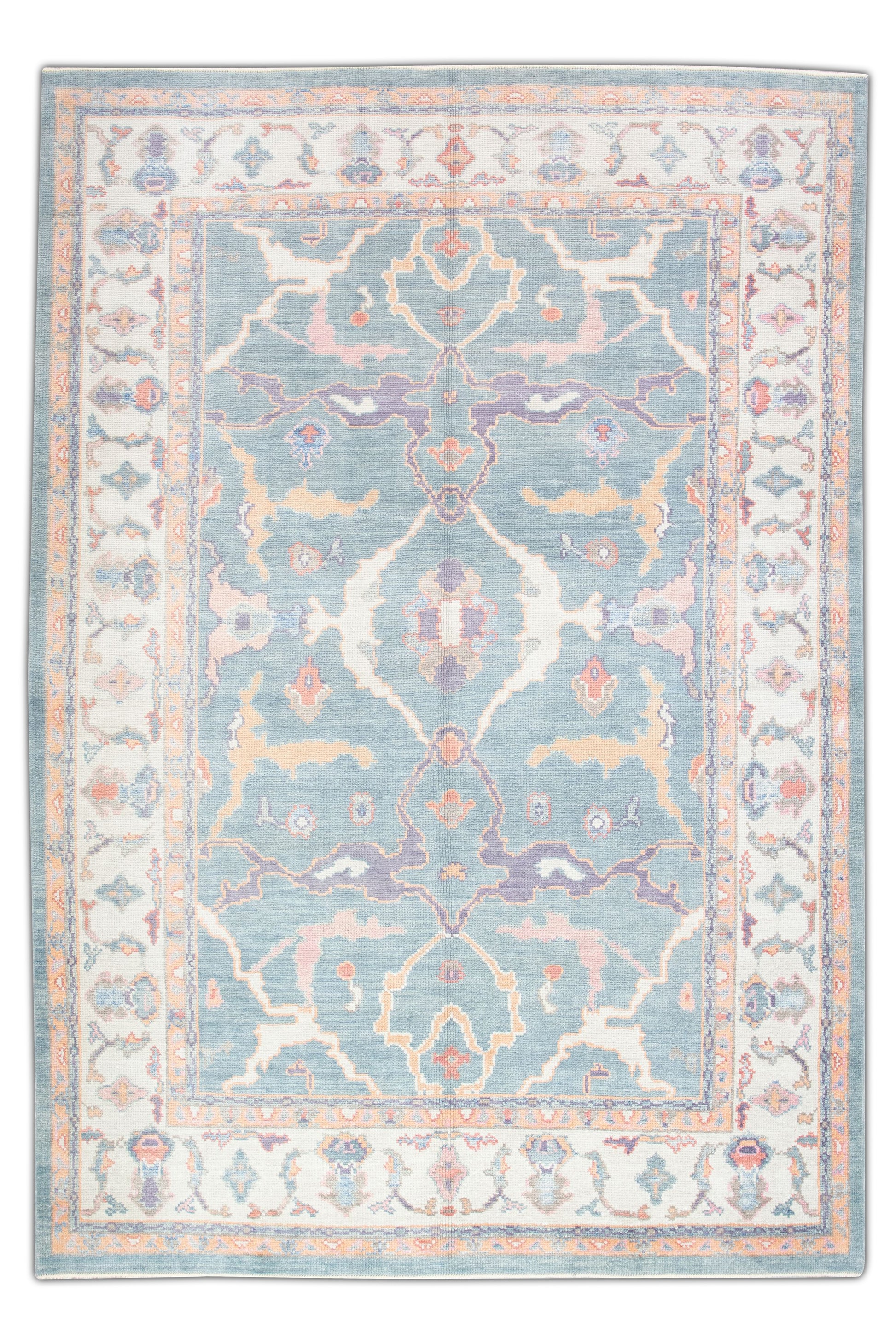 Turkish Oushak Rug 6'2" x 8'9" #2948