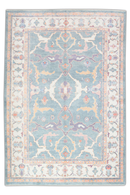 #2948 Turkish Oushak 6'2" x 8'9"