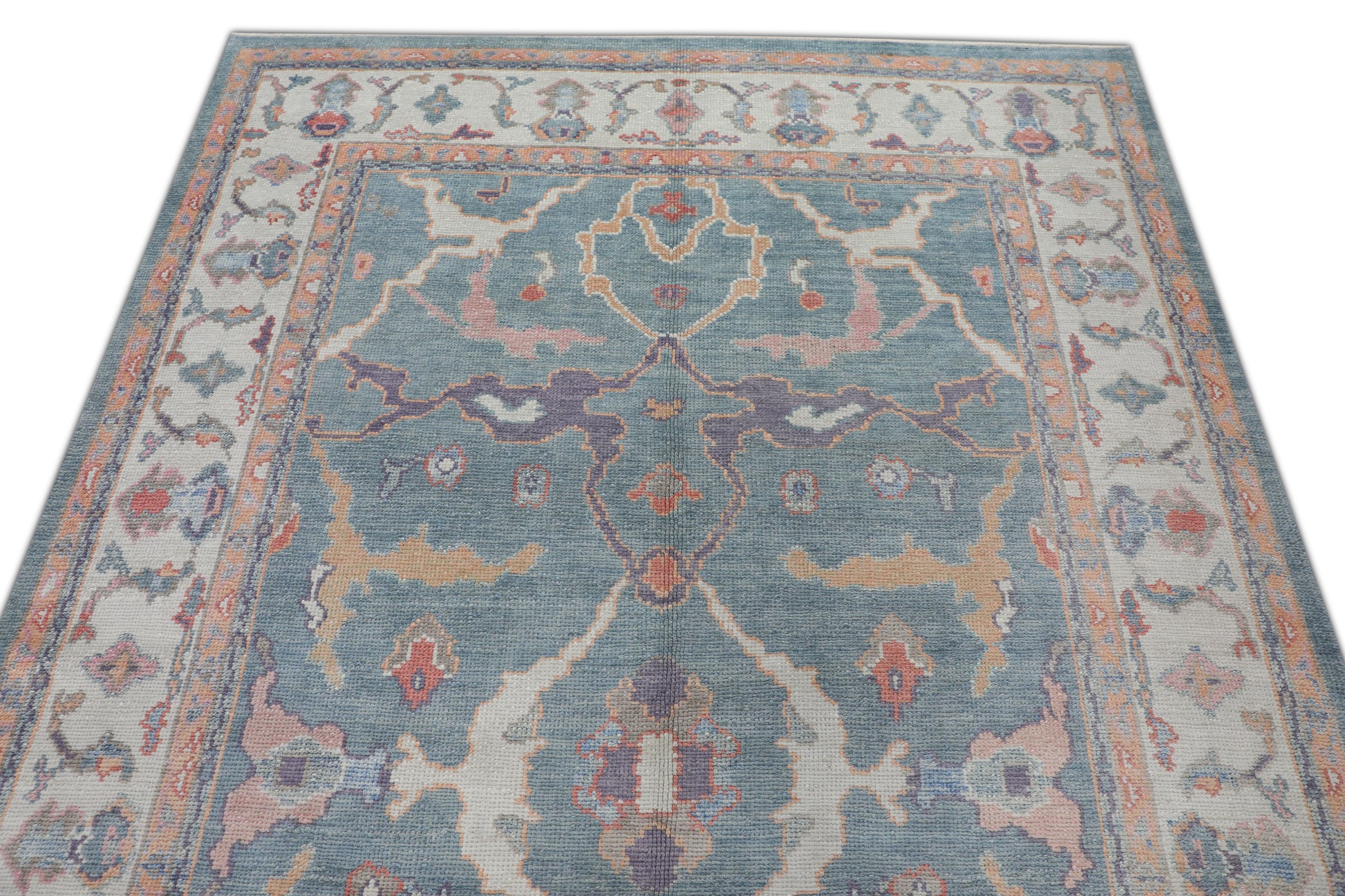 Turkish Oushak Rug 6'2" x 8'9" #2948