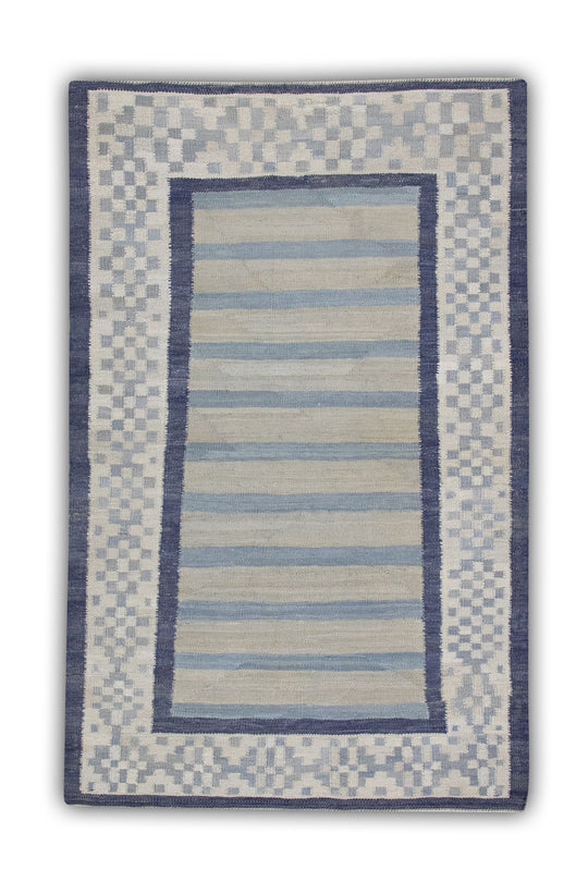 #4335 Oriental Flat Weave Turkish Kilim 3' x 4'10"