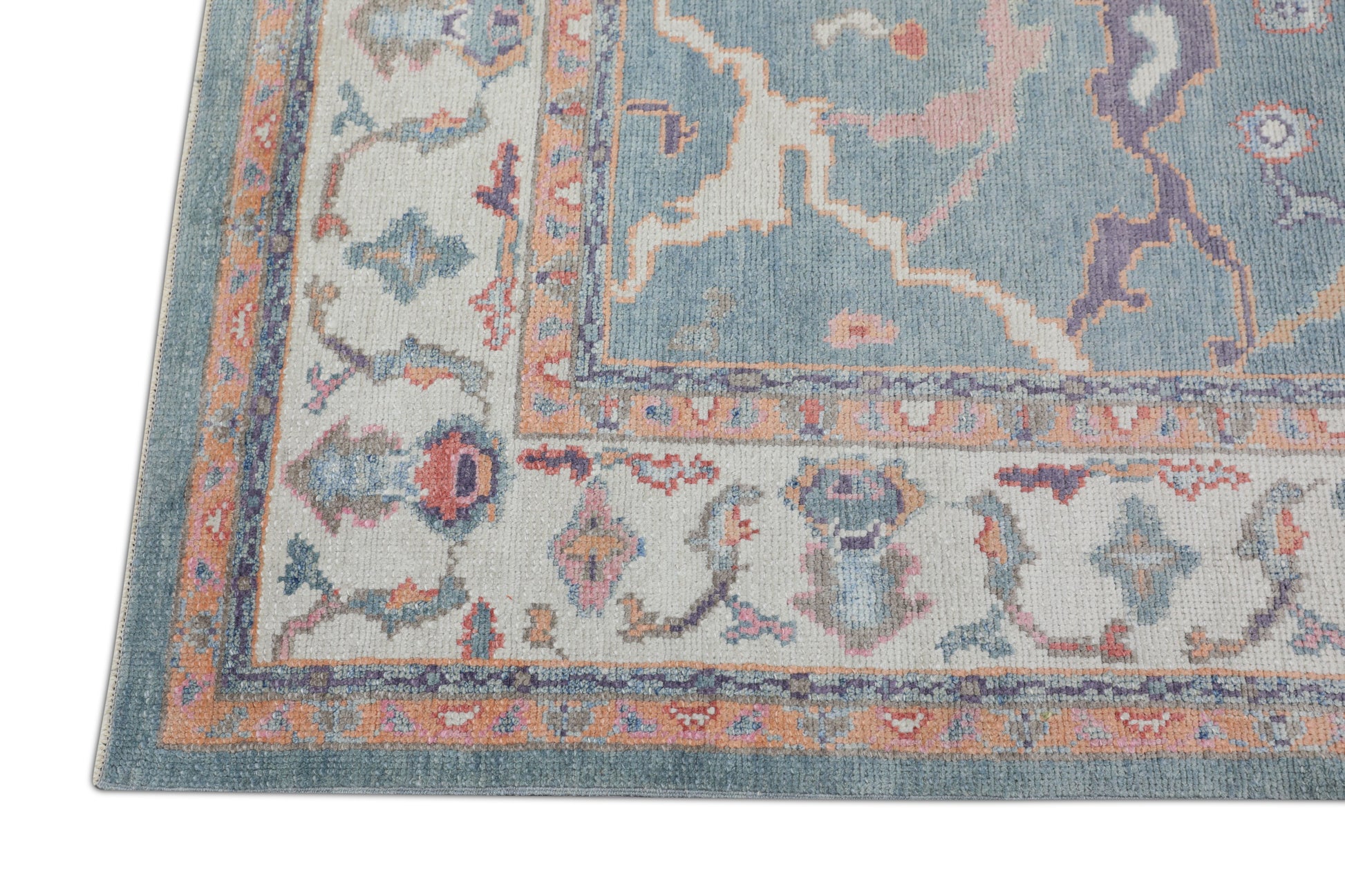 Turkish Oushak Rug 6'2" x 8'9" #2948