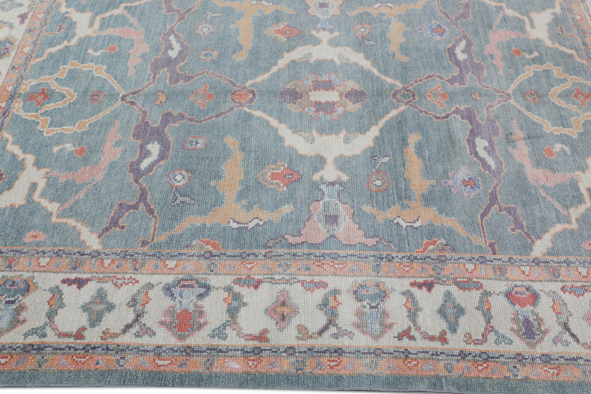 Turkish Oushak Rug 6'2" x 8'9" #2948