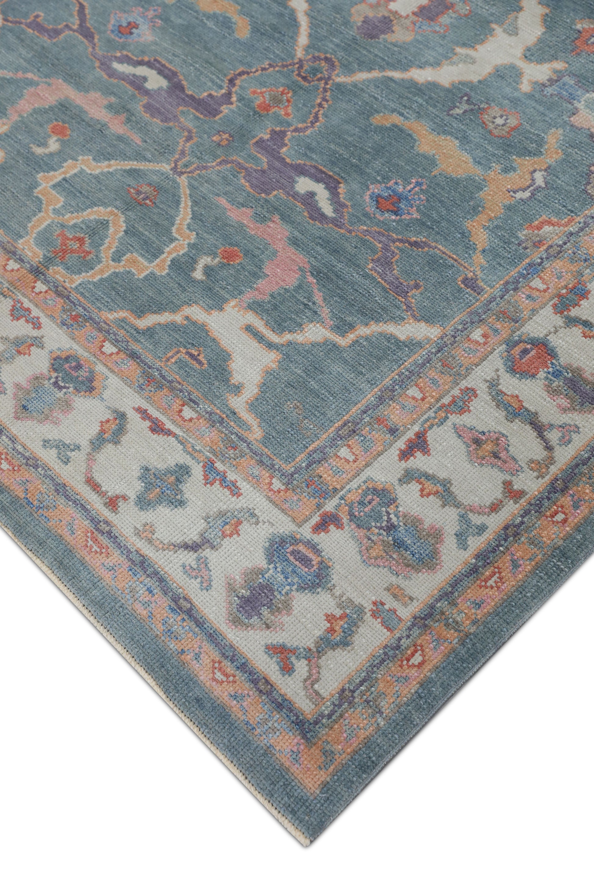 Turkish Oushak Rug 6'2" x 8'9" #2948
