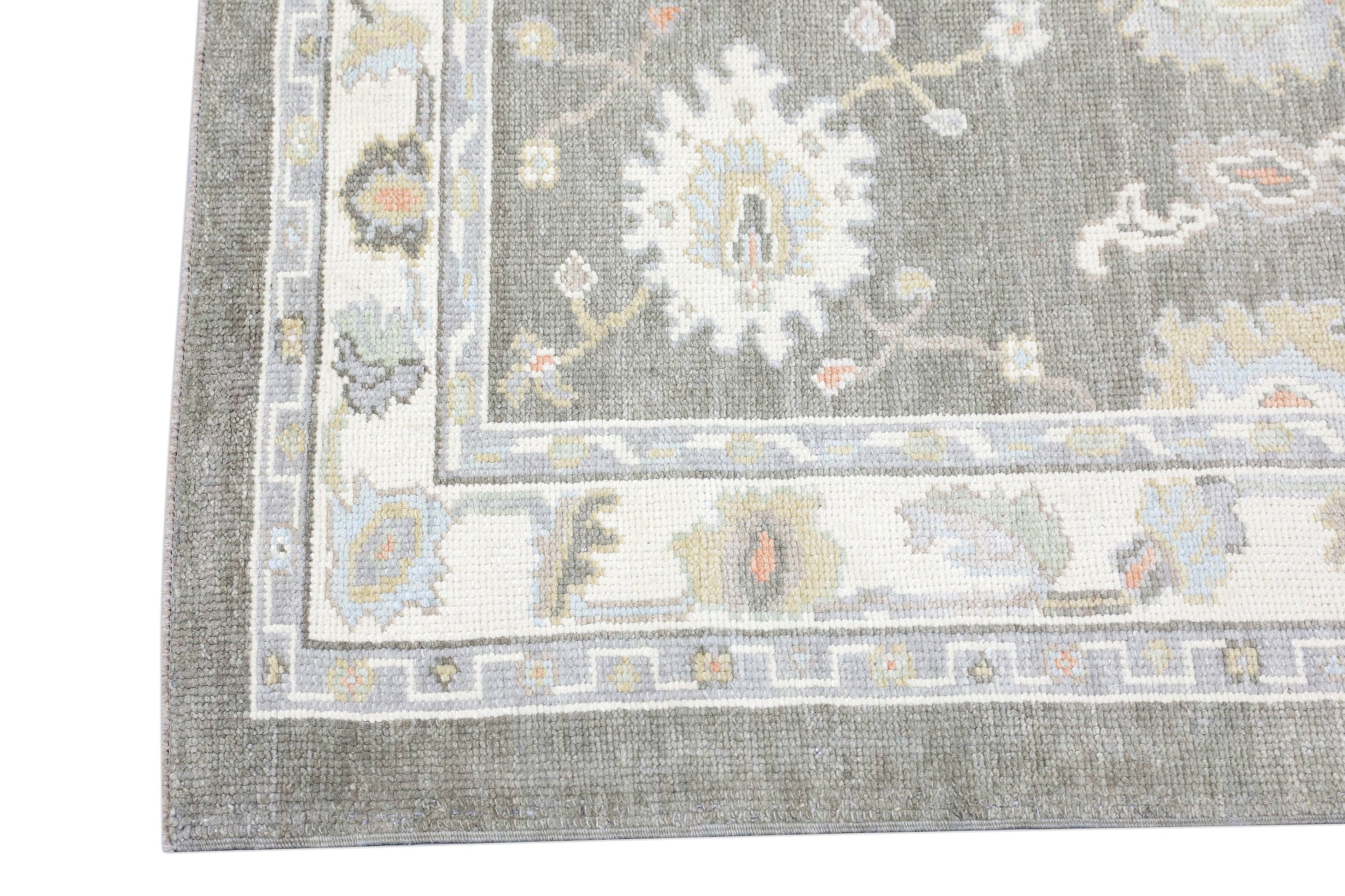 Turkish Oushak Rug 2'11" x 10'1" #4190