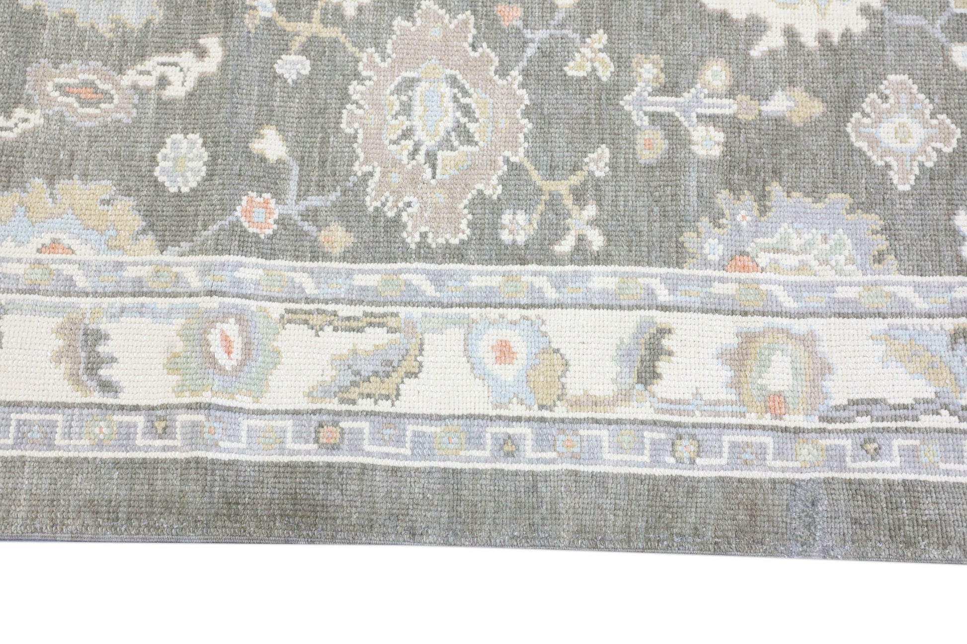 Turkish Oushak Rug 2'11" x 10'1" #4190