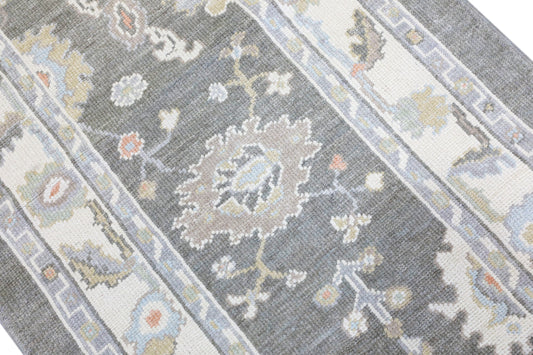 Turkish Oushak Rug 2'11" x 10'1" #4190
