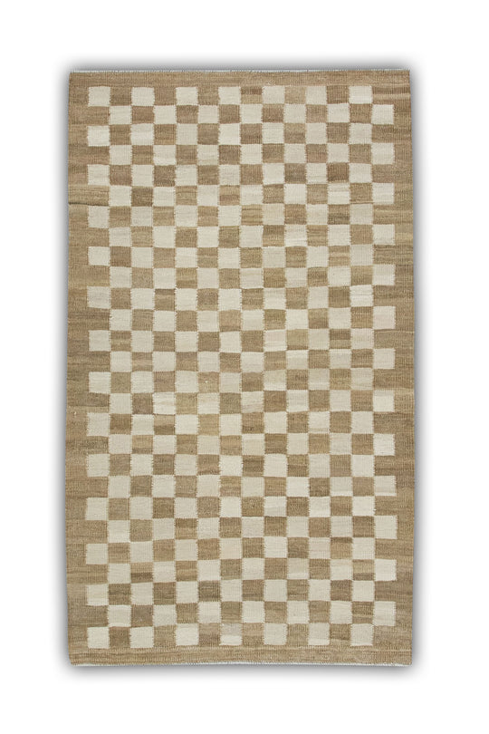 #4348 Oriental Flat Weave Turkish Kilim 2'9" x 4'9"