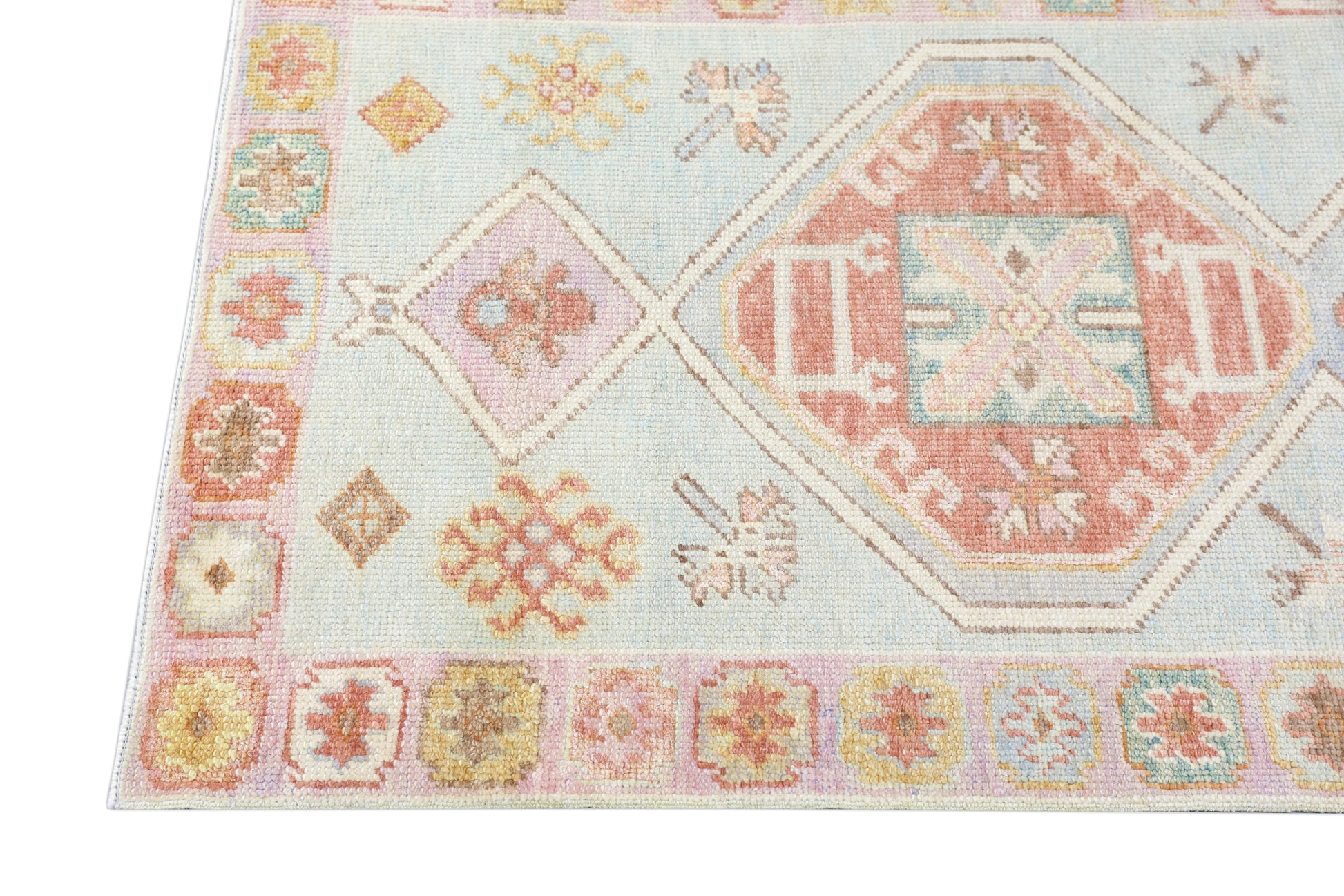 Turkish Oushak Rug 3'1" x 11'7" #4385