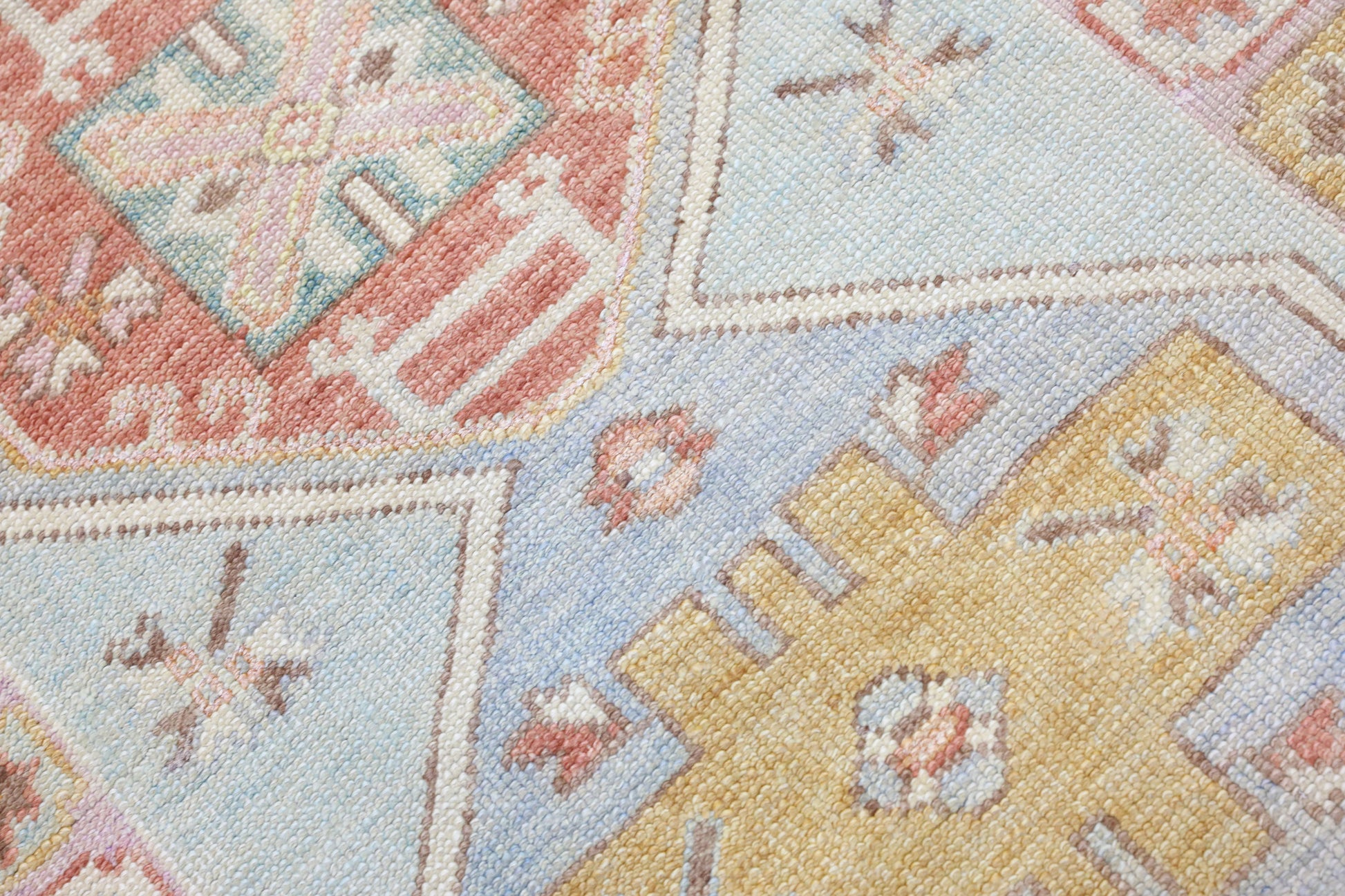 Turkish Oushak Rug 3'1" x 11'7" #4385