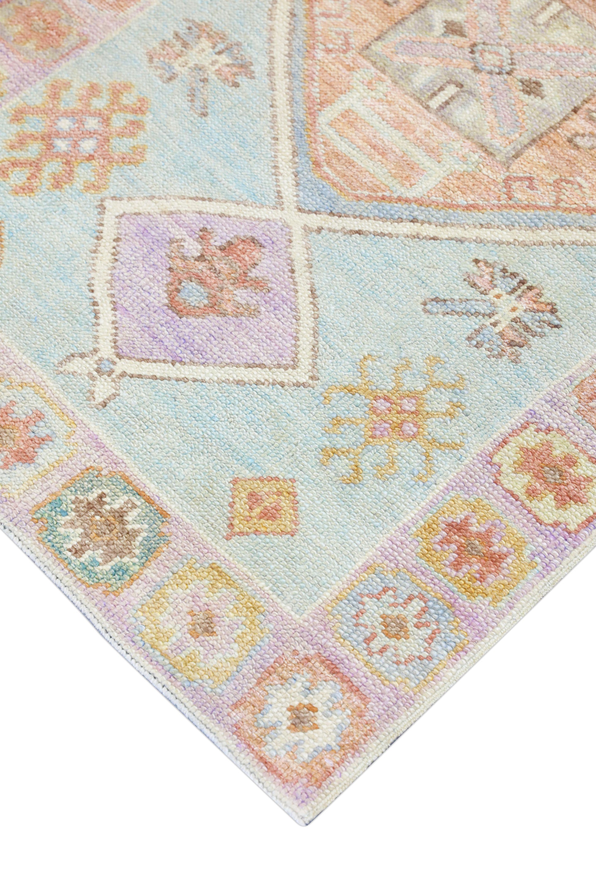 Turkish Oushak Rug 3'1" x 11'7" #4385