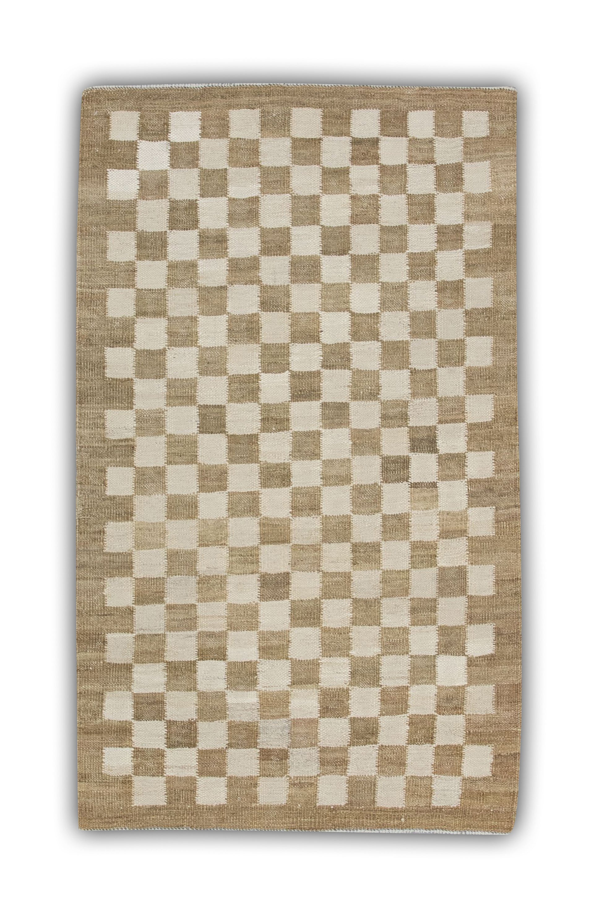Oriental Flatweave Turkish Kilim 2'8" x 4'6" #4352