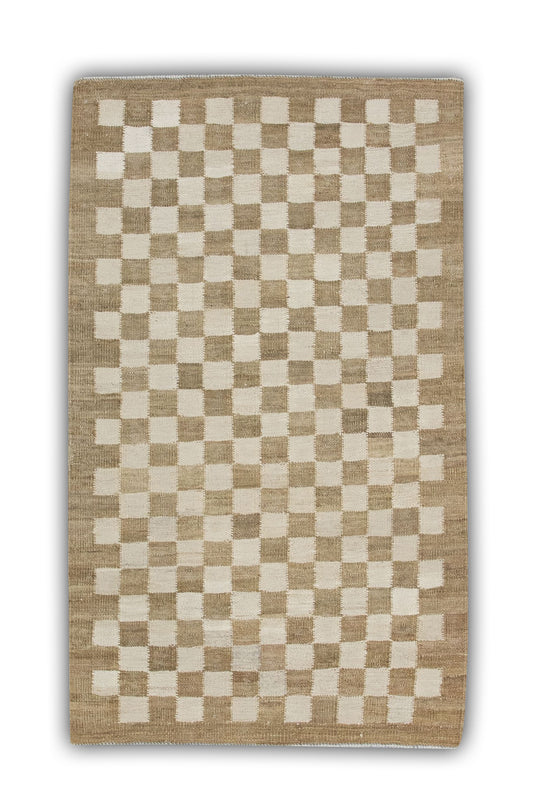 #4352 Oriental Flat Weave Turkish Kilim 2'8" x 4'6"