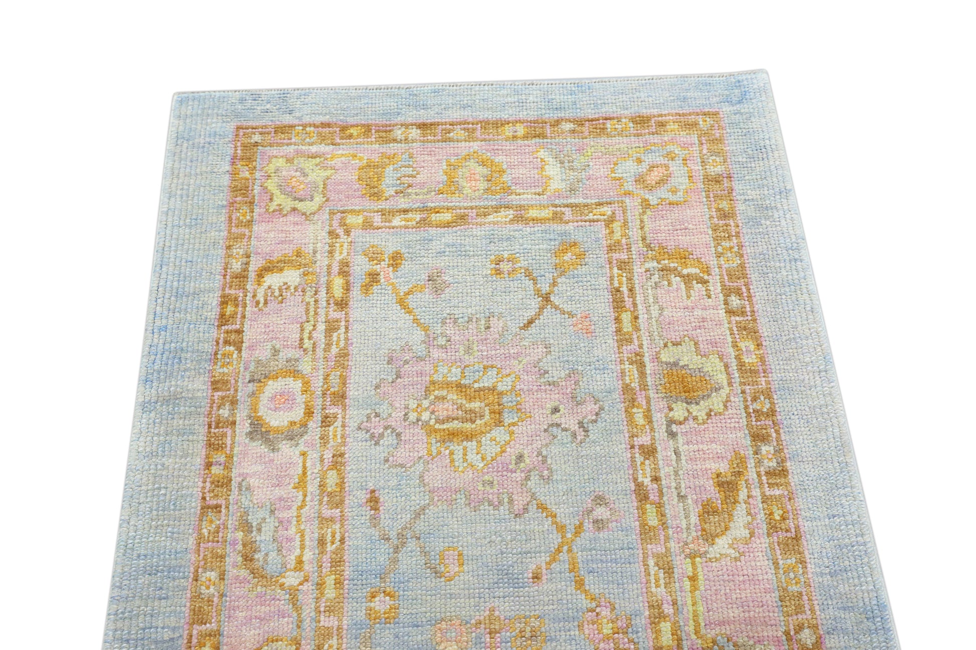 Turkish Oushak Rug 2'10" x 9'11" #4149