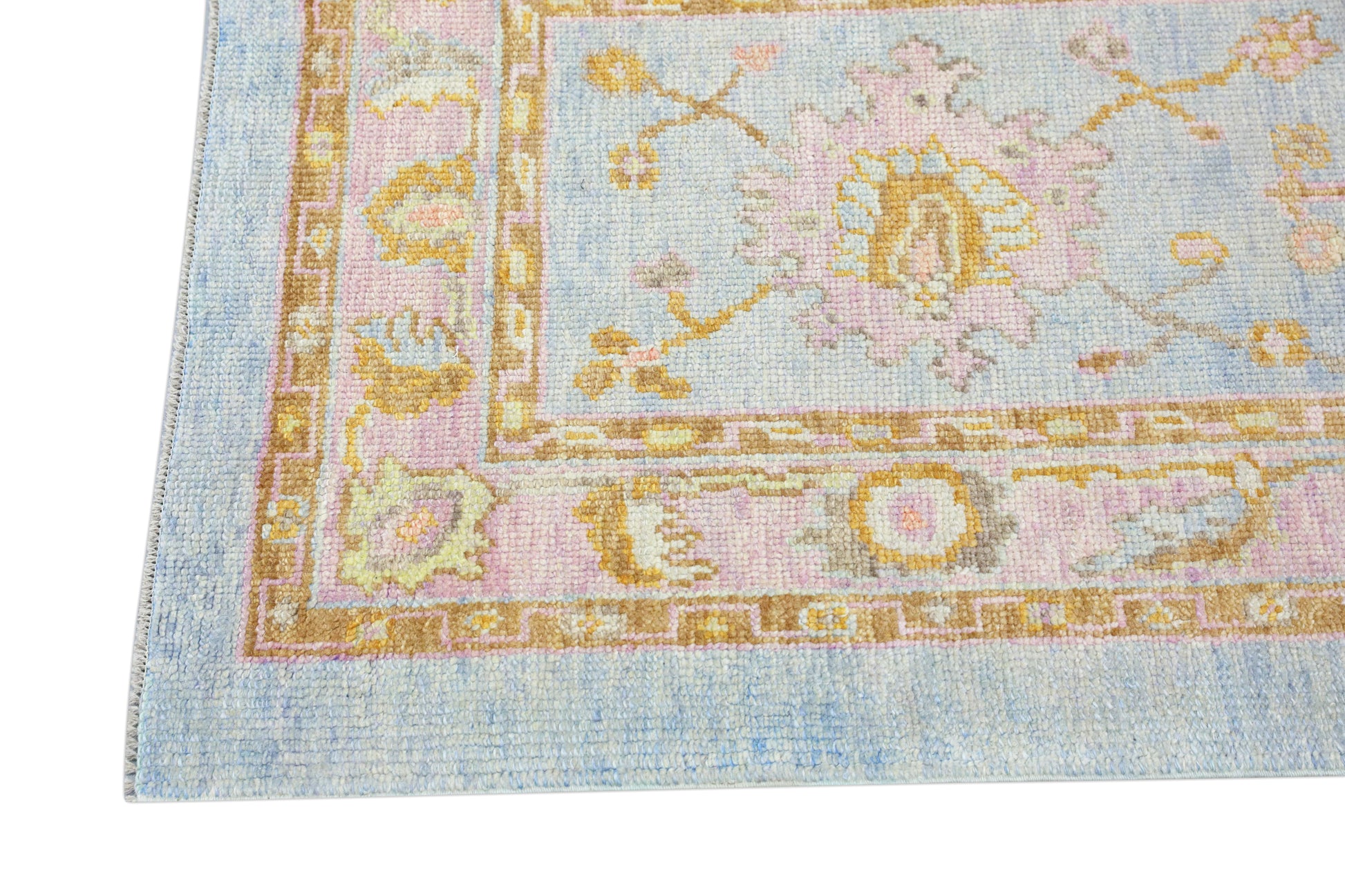 Turkish Oushak Rug 2'10" x 9'11" #4149