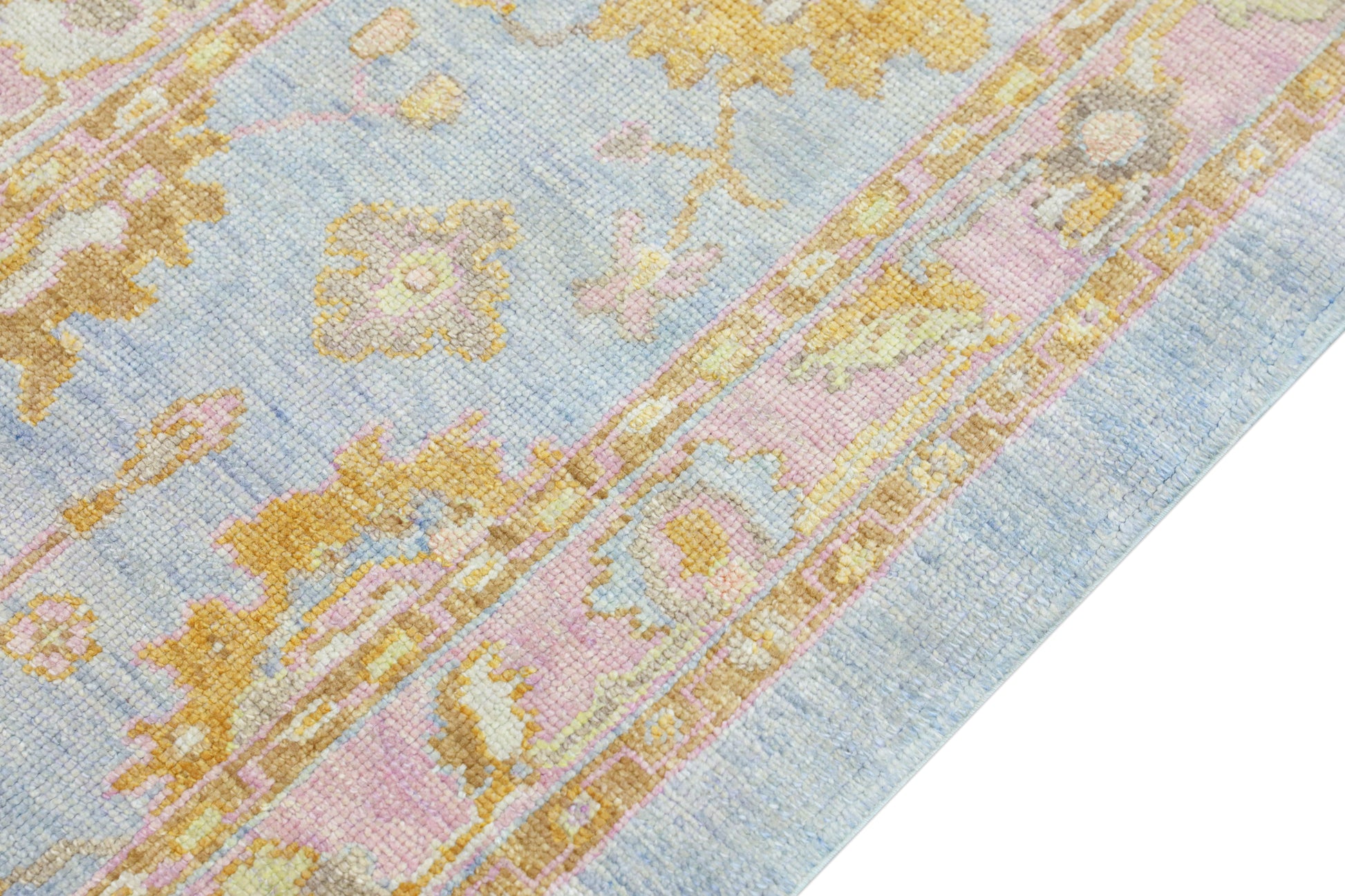 Turkish Oushak Rug 2'10" x 9'11" #4149
