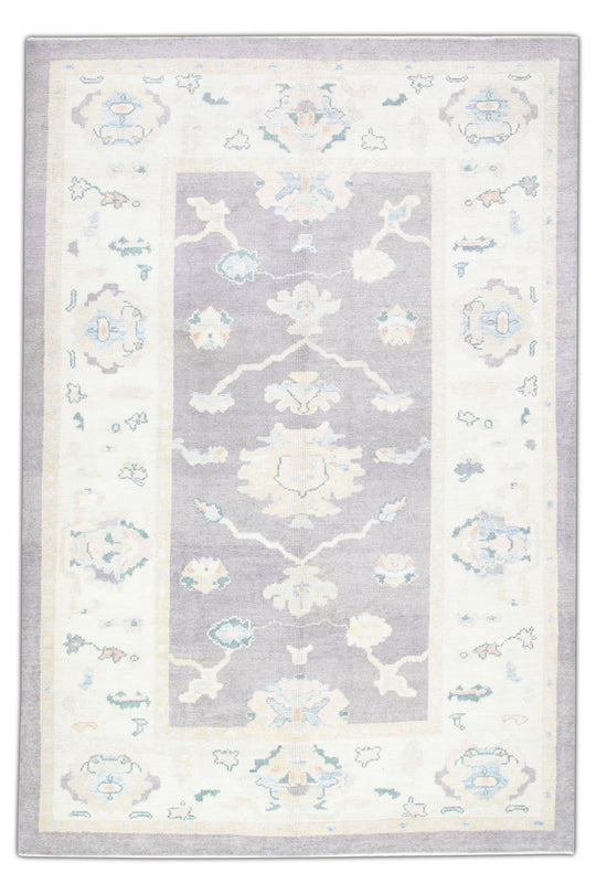 #2940 Turkish Oushak 6'2" x 9'