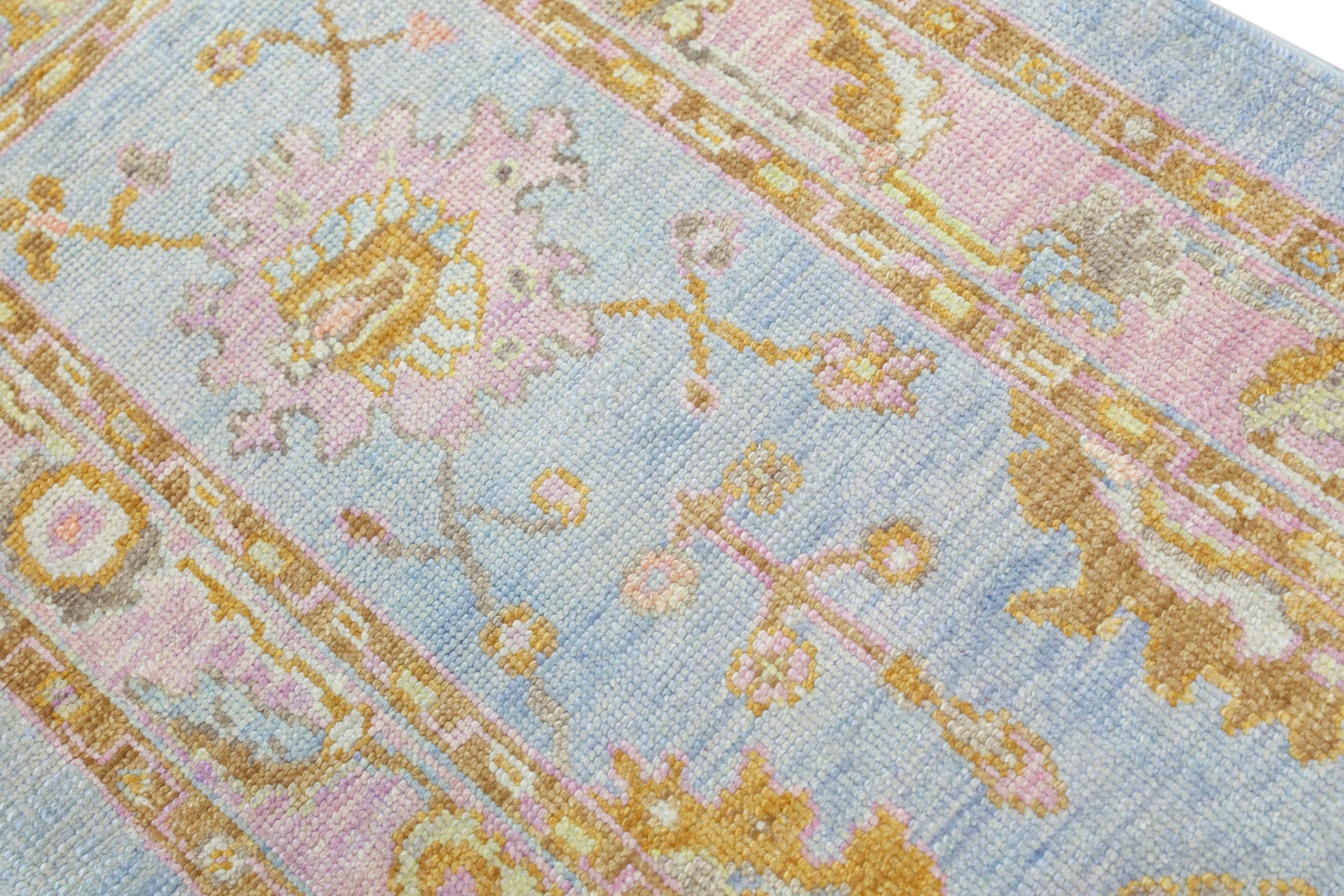 Turkish Oushak Rug 2'10" x 9'11" #4149