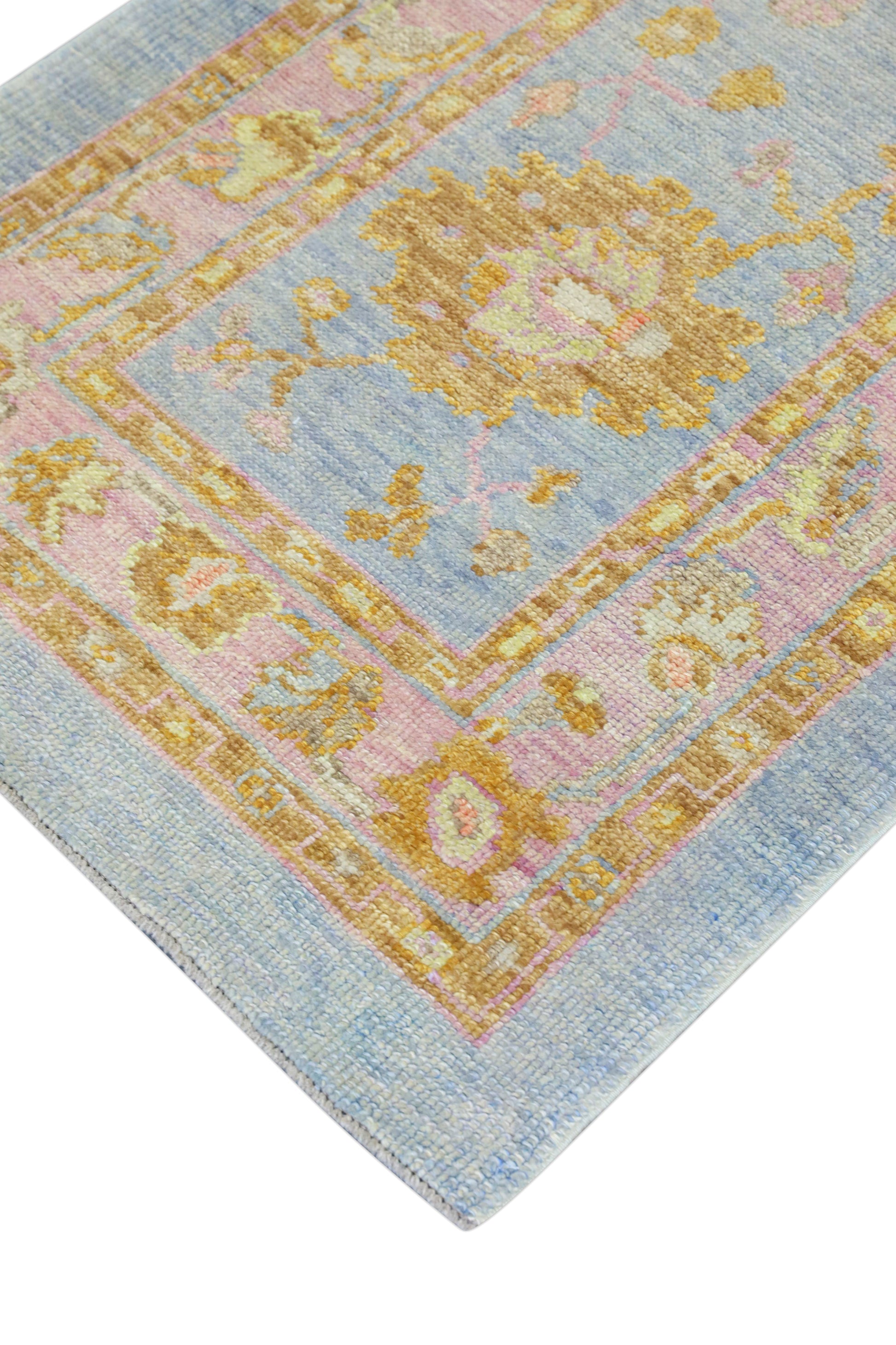 Turkish Oushak Rug 2'10" x 9'11" #4149