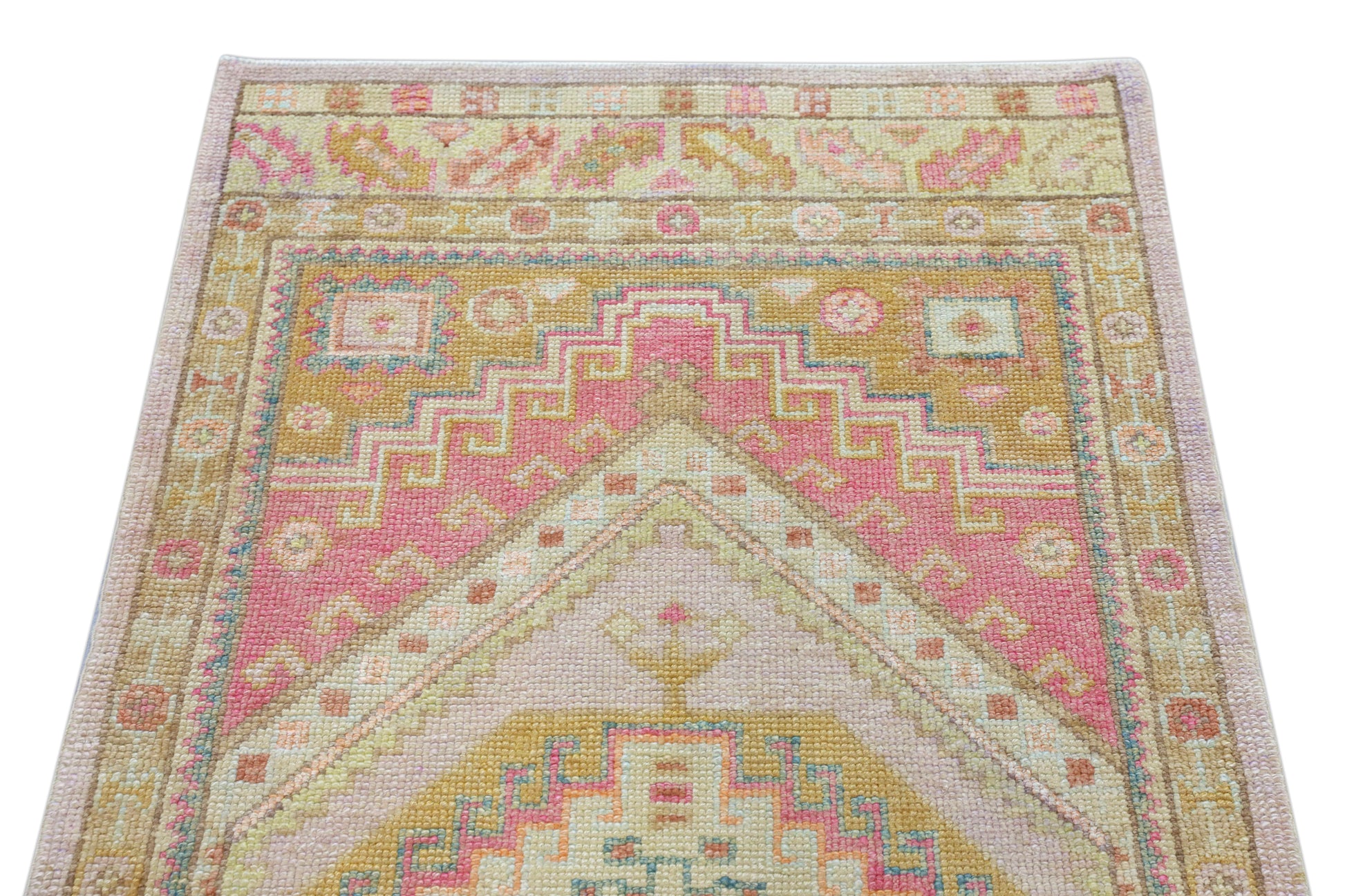 Turkish Oushak Rug 3'2" x 8'5" #4083