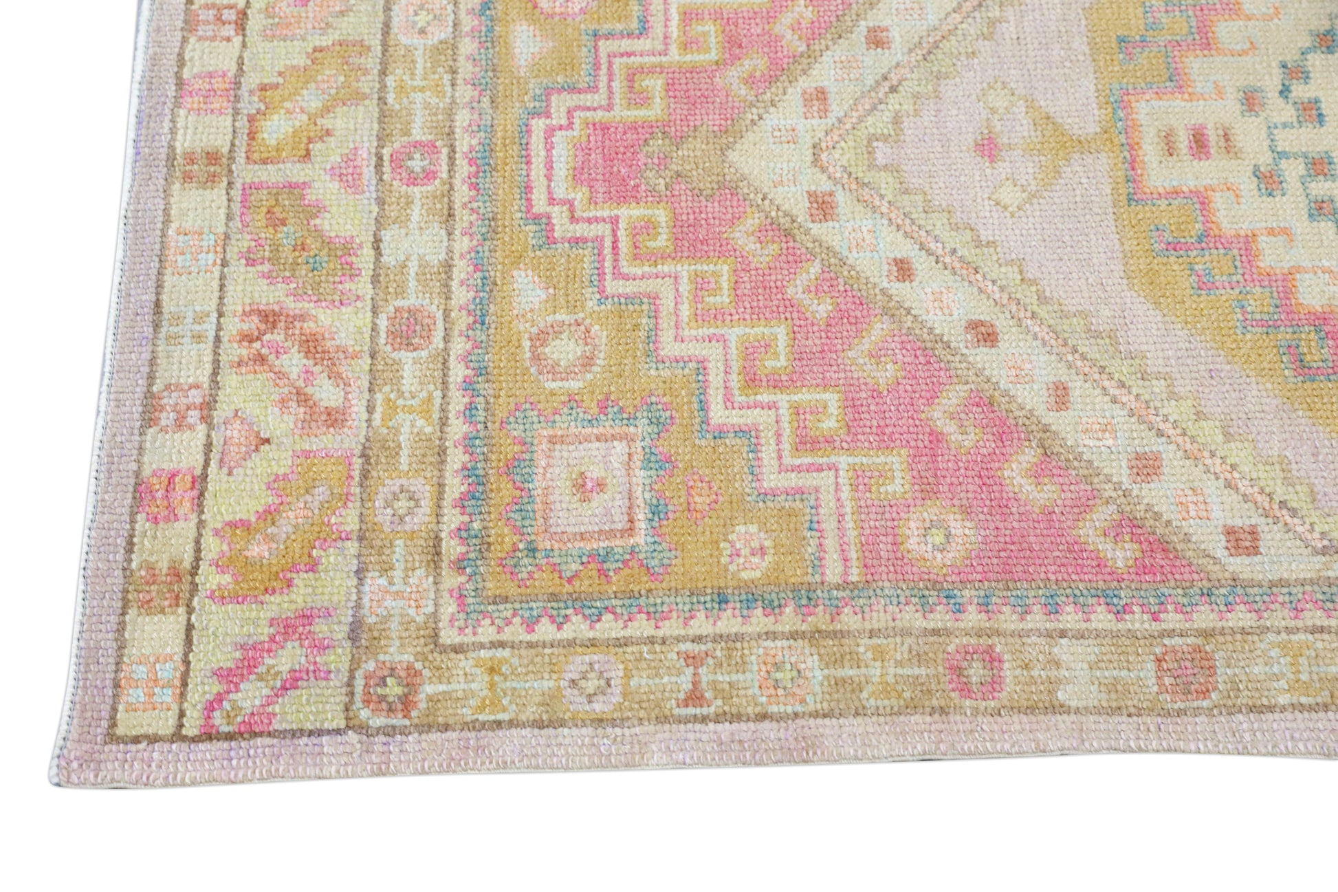 Turkish Oushak Rug 3'2" x 8'5" #4083