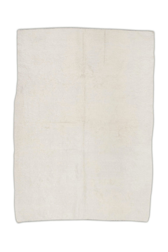 #56 Hand Knotted Turkish Modern Tulu Rug 4'4" x 6'3"