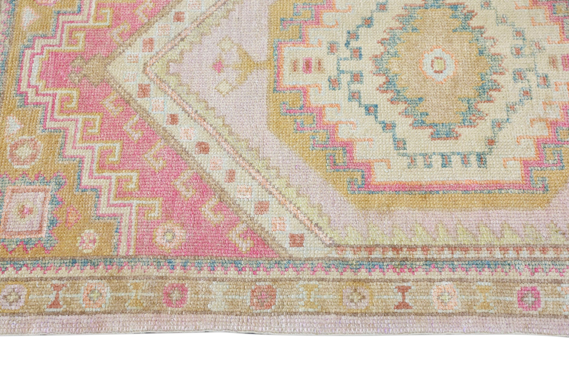 Turkish Oushak Rug 3'2" x 8'5" #4083