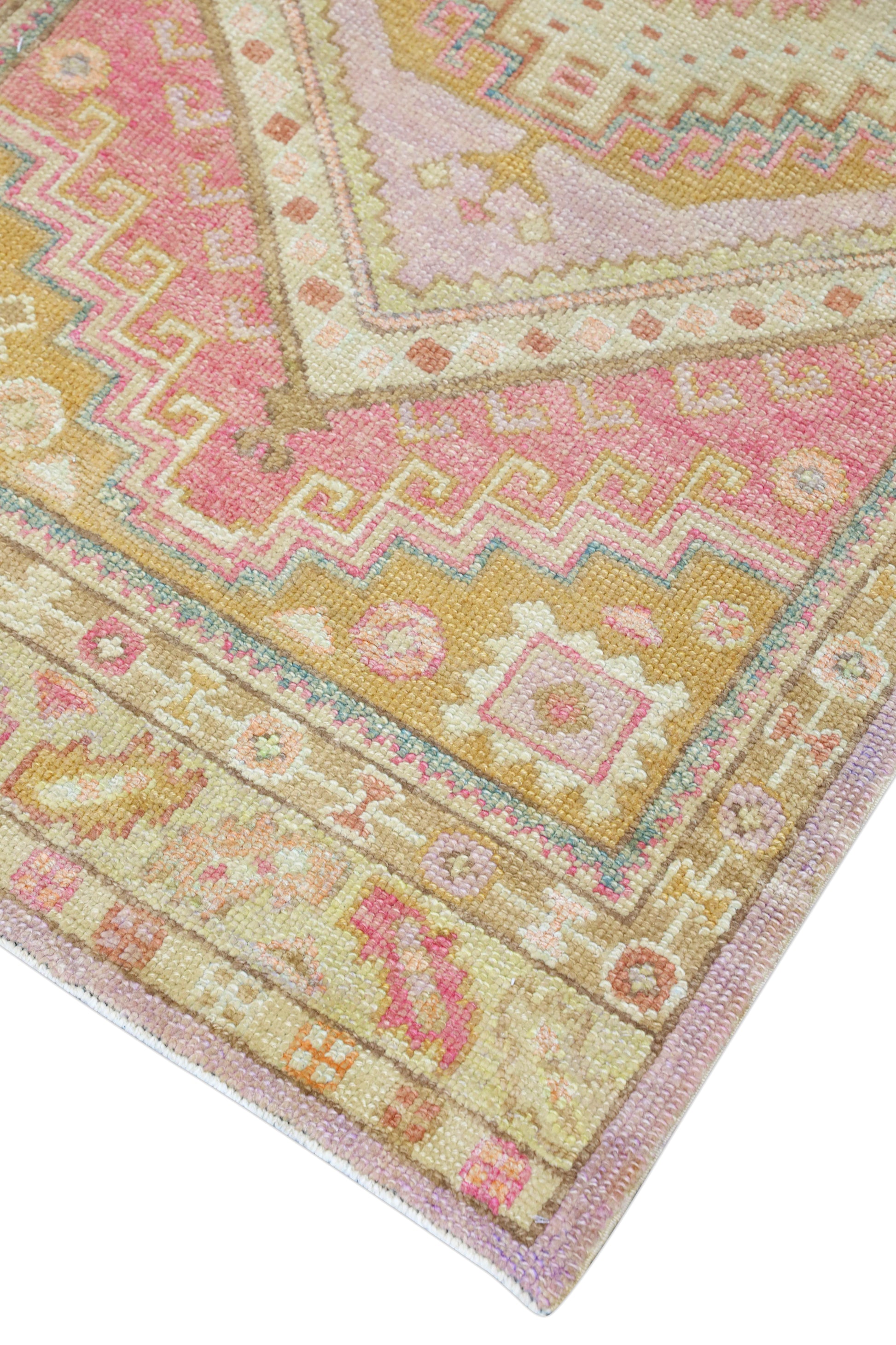 Turkish Oushak Rug 3'2" x 8'5" #4083