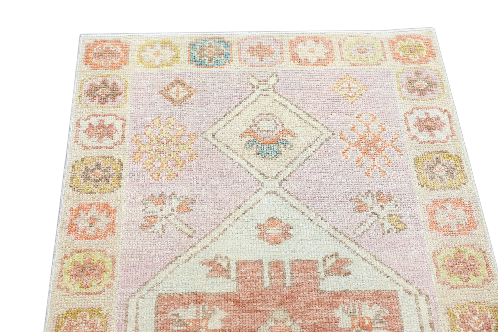 Turkish Oushak Rug 2'11" x 10'1" #4084