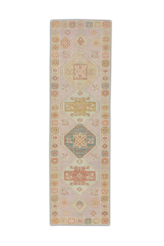 #4084 Turkish Oushak 2'11" x 10'1"